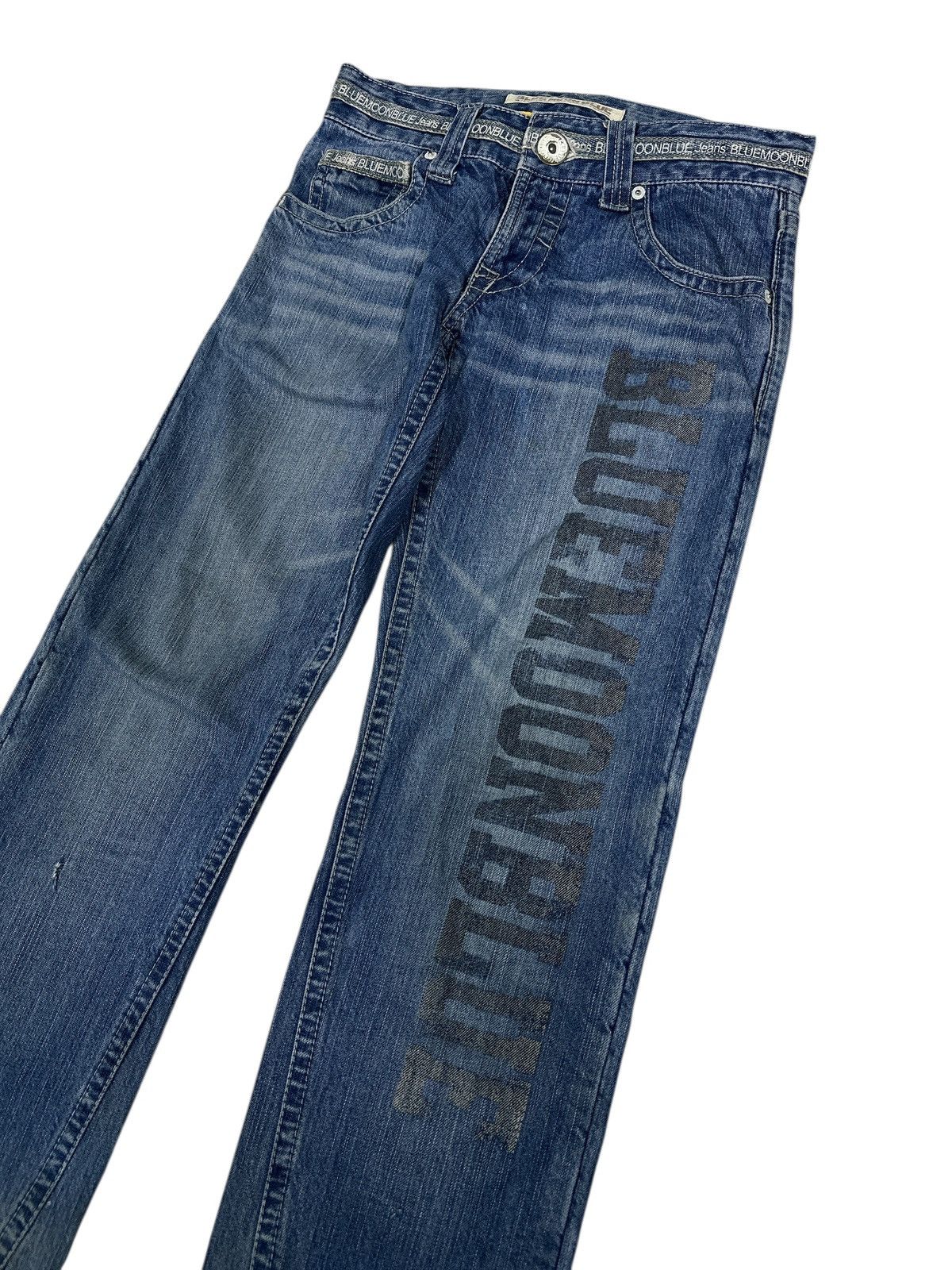Kapital Twist Legs 💥🎌 Blue Moon Blue Light Washed Twist Legs 💥🎌 Size 30" / US 8 / IT 44 - 4 Thumbnail