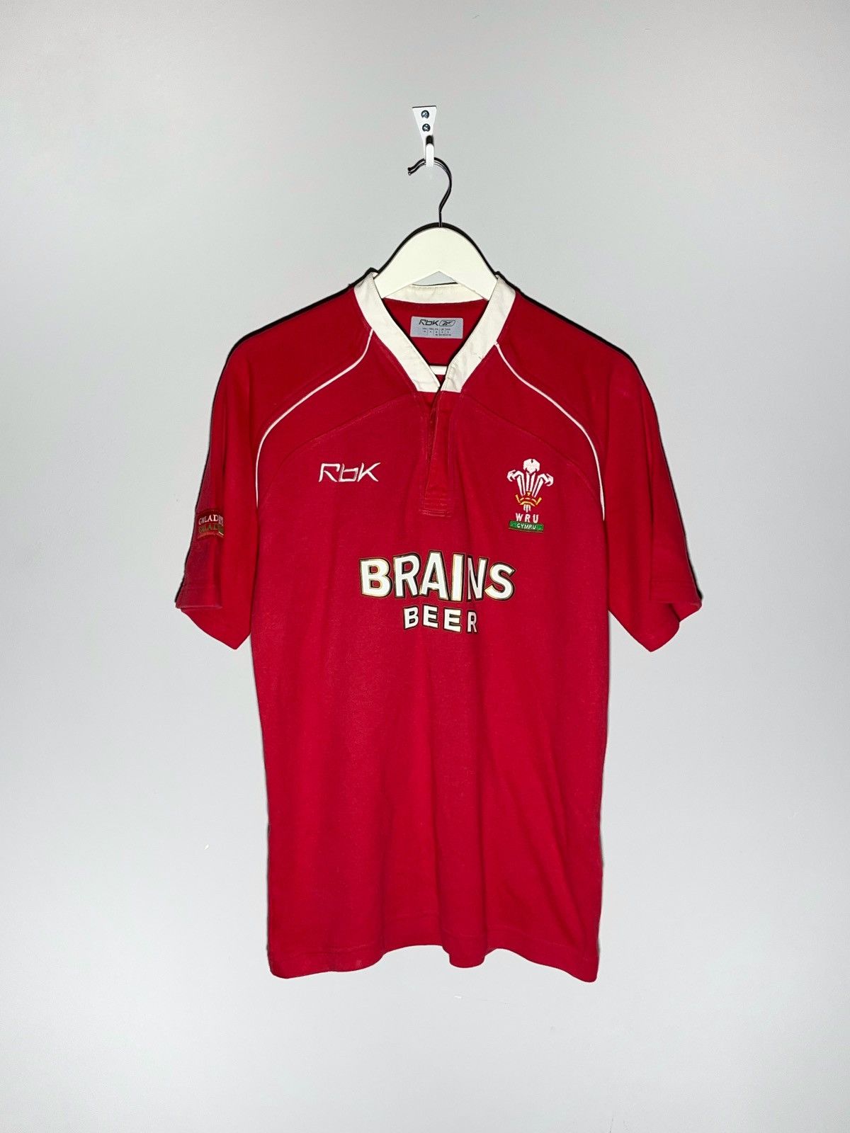 Reebok × Vintage Vintage Wales Rugby Jersey 2002/2004 Y2K Long Sleeve Reebok Size US S / EU 44-46 / 1 - 1 Thumbnail