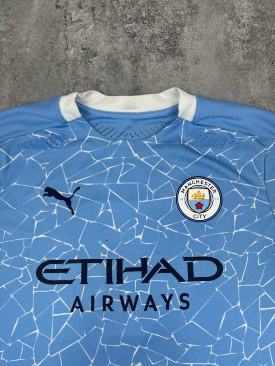 Puma Puma Manchester City Men Home Football Jersey 2020/21 Blue Size US L / EU 52-54 / 3 - 2 Thumbnail