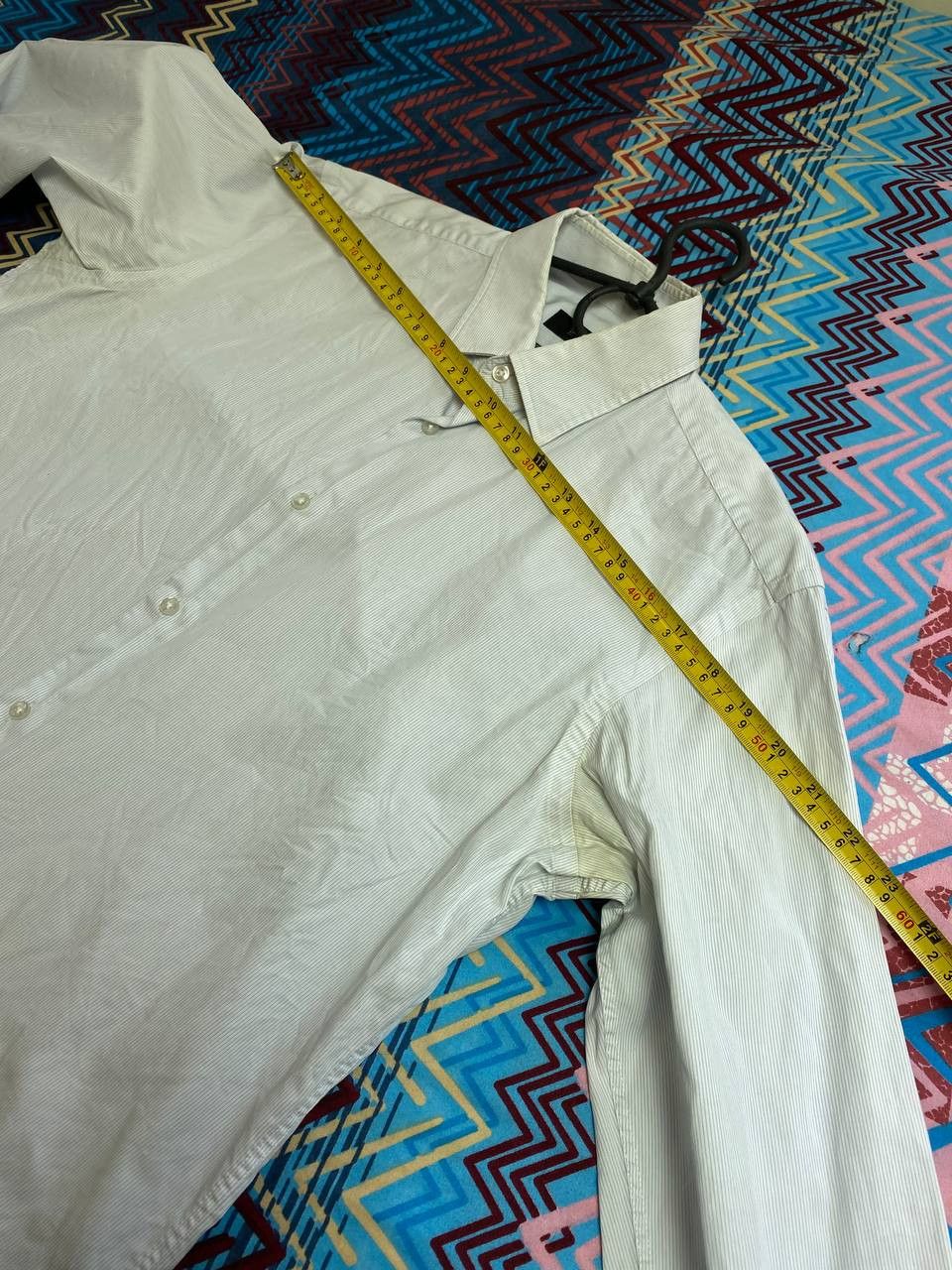 Hugo Boss Vintage Y2K shirt striped Hugo Boss streetwear Size US M / EU 48-50 / 2 - 17 Thumbnail
