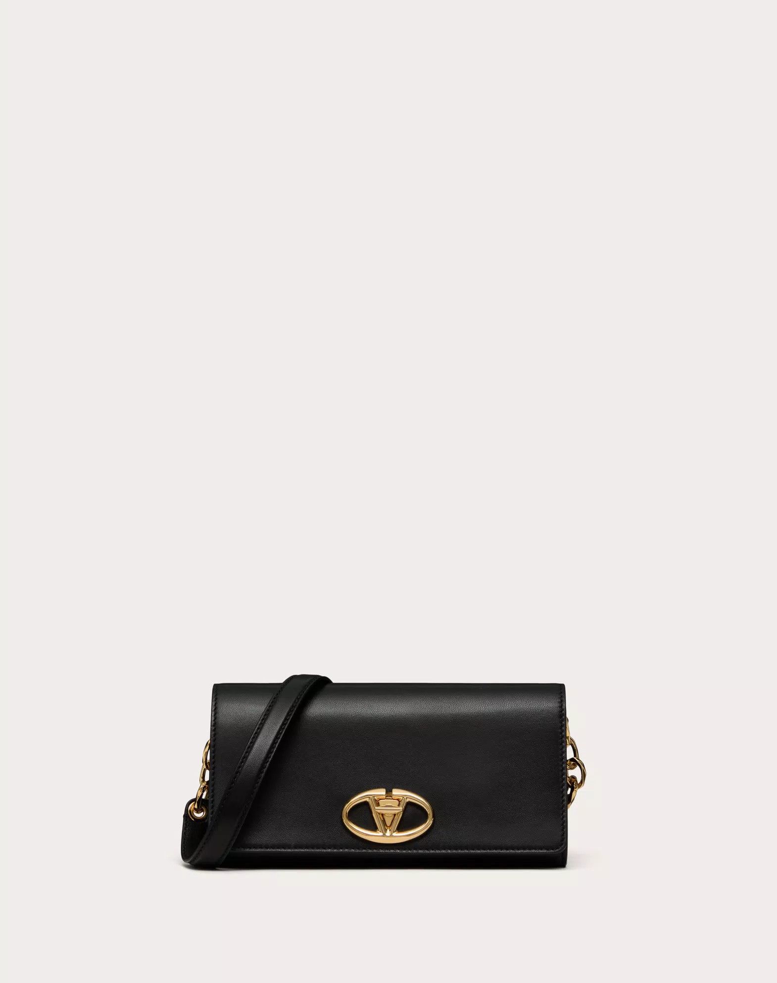 Valentino o1s22i1n0924 Size: OS / "Mini Vlogo Shoulder Bag in Black Size ONE SIZE - 1 Thumbnail