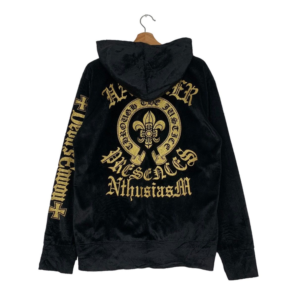 Japanese Brand DEFECTIVE STRUCT Big Logo Zipper Hoodies #0641-C30 Size US L / EU 52-54 / 3 - 1 Thumbnail