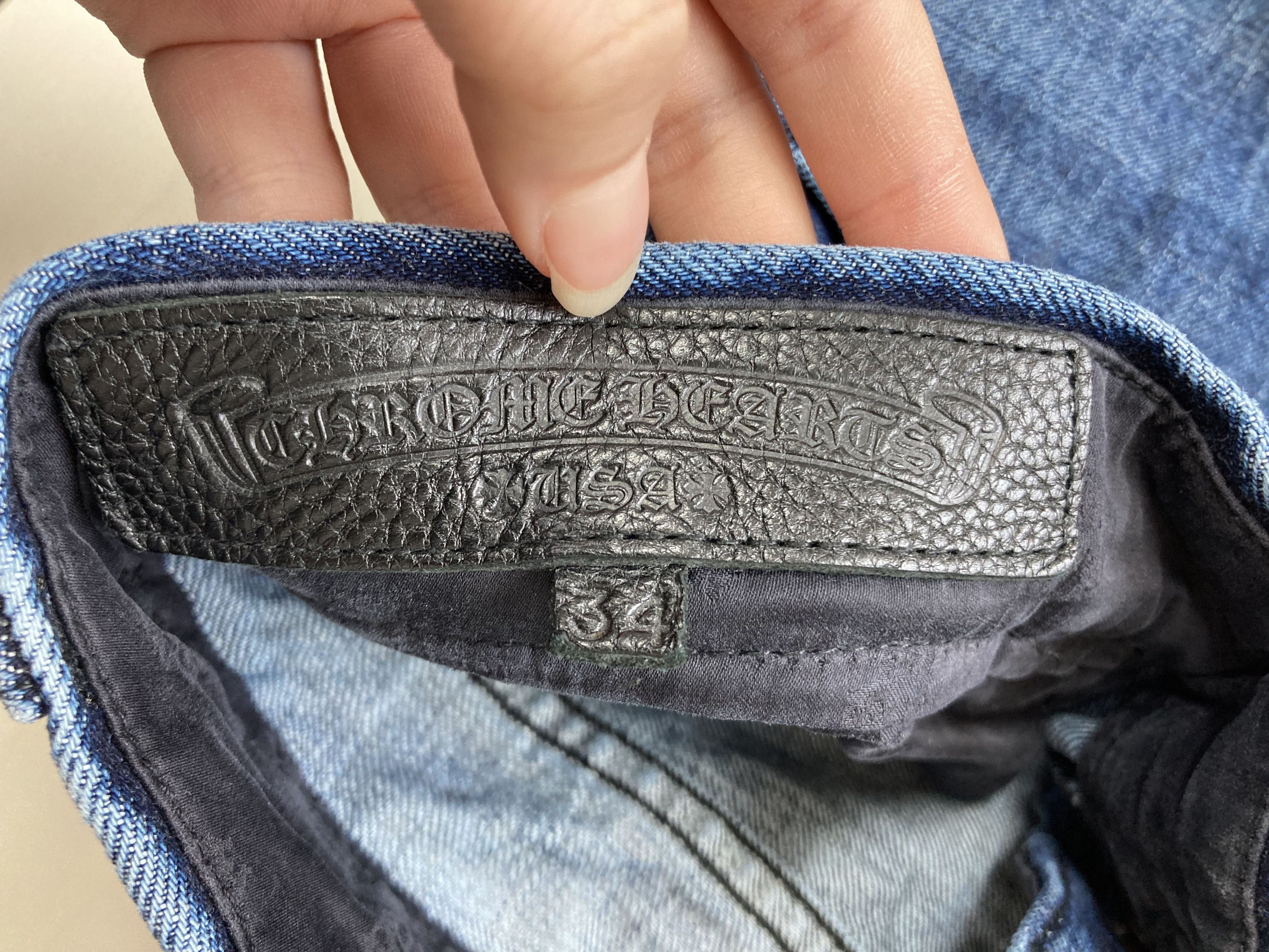 Chrome Hearts Chrome Hearts turbo diesel Jeans Size 24" / US 00 / IT 34 - 7 Thumbnail