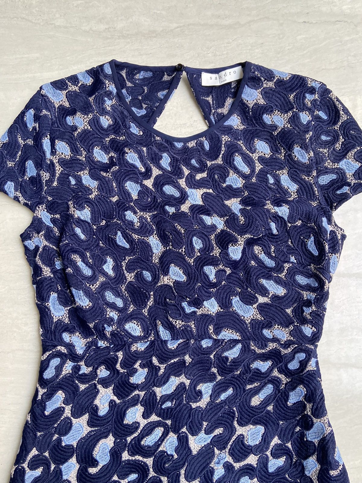 Sandro SANDRO Paris Midi Dress Size XS / US 0-2 / IT 36-38 - 15 Thumbnail