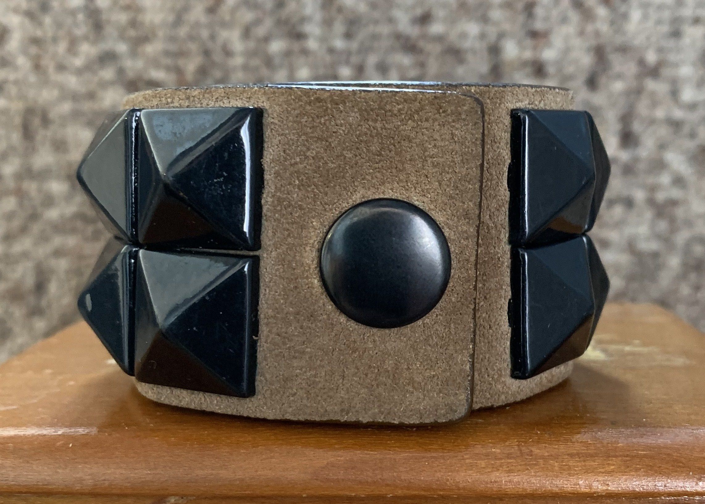 Number (N)ine FW04 Number (N)ine Studded Leather Bracelet Size ONE SIZE - 5 Thumbnail