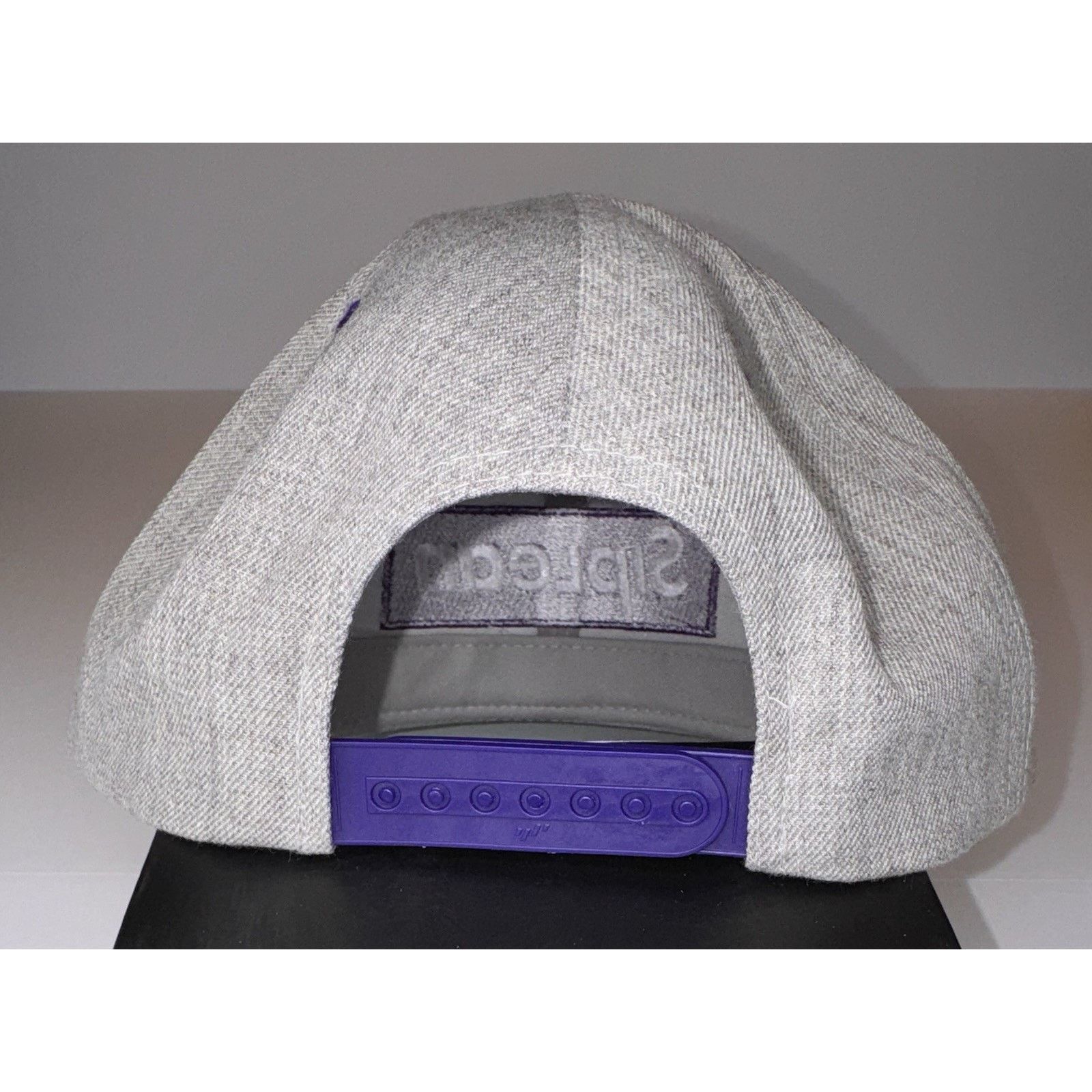 Other Siplean Streetwear Purple Gray Snapback Flat Brim Hat Size ONE SIZE - 4 Thumbnail