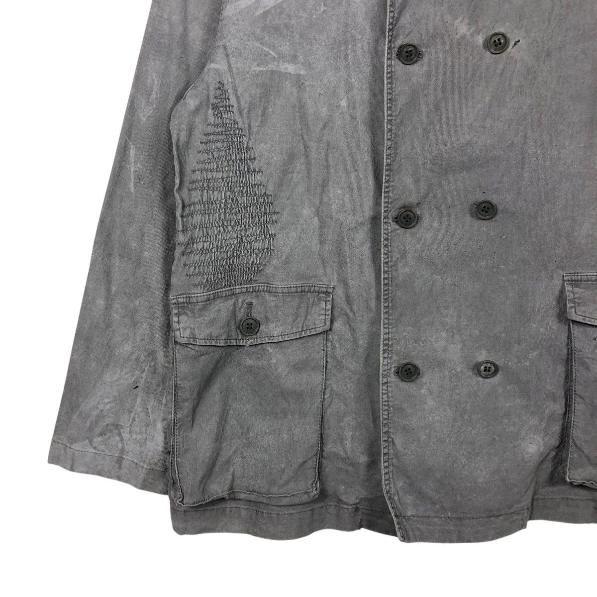 Issey Miyake 🔥VINTAGE DISTRESSED BUTTON JACKET PLANTATION ISSEY MIYAKE Size US M / EU 48-50 / 2 - 5 Thumbnail