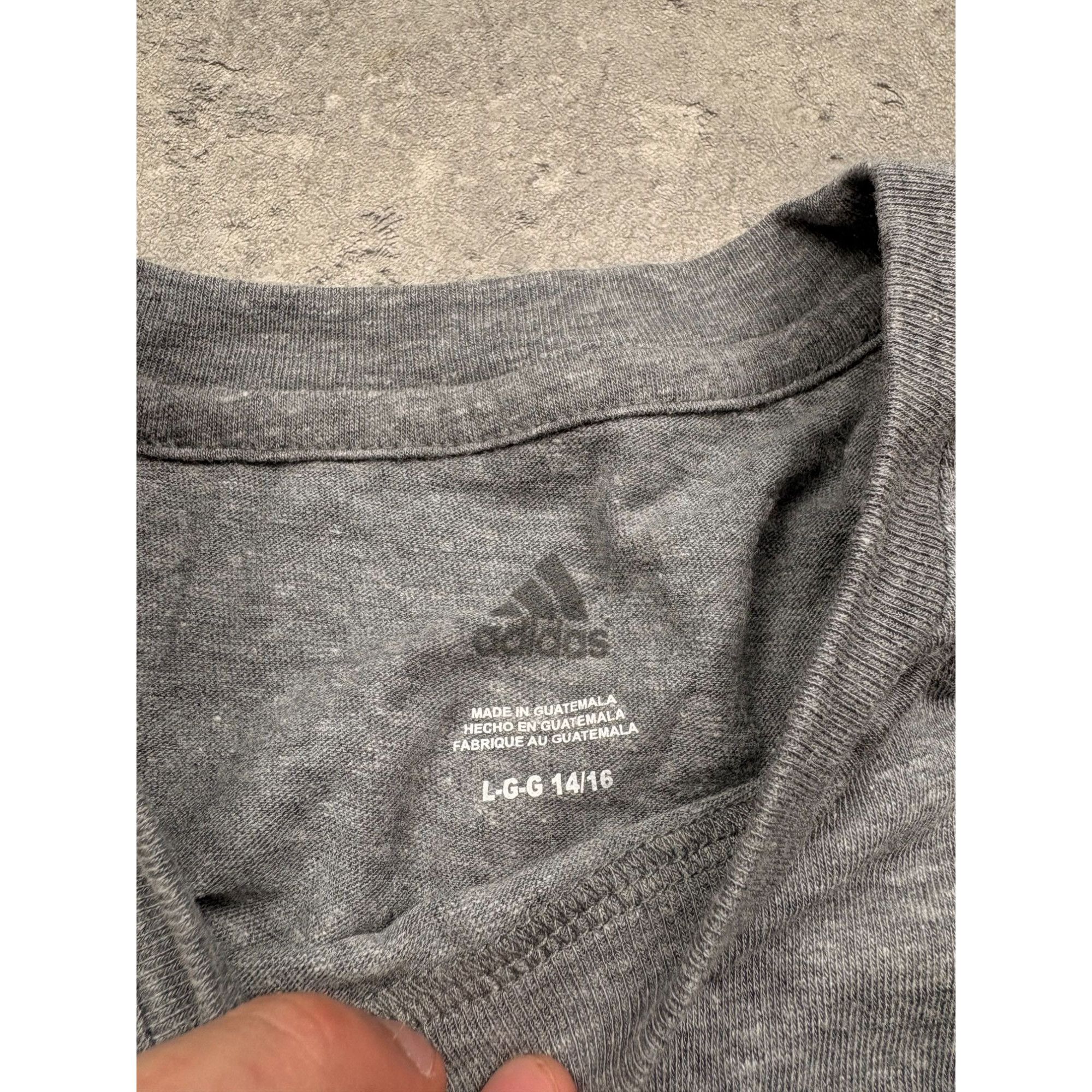 Adidas Adidas MLS All-Star Game Heather Gray Youth T-Shirt Size S S Size US S / EU 44-46 / 1 - 5 Thumbnail