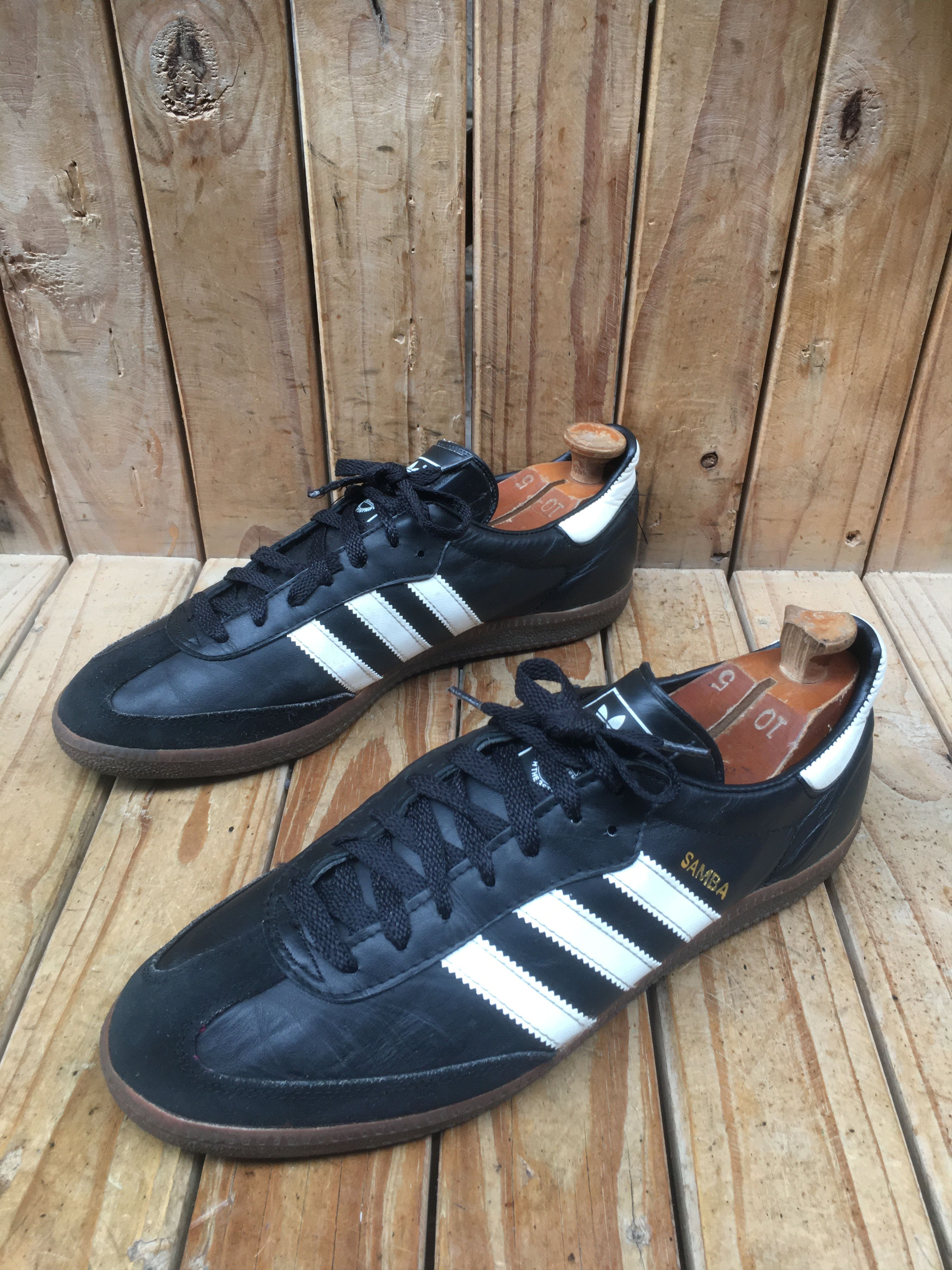 Adidas 90's Adidas Samba stripes SNEAKERS size UK 10.5 USA 11 Size US 11 / EU 44 - 9 Thumbnail