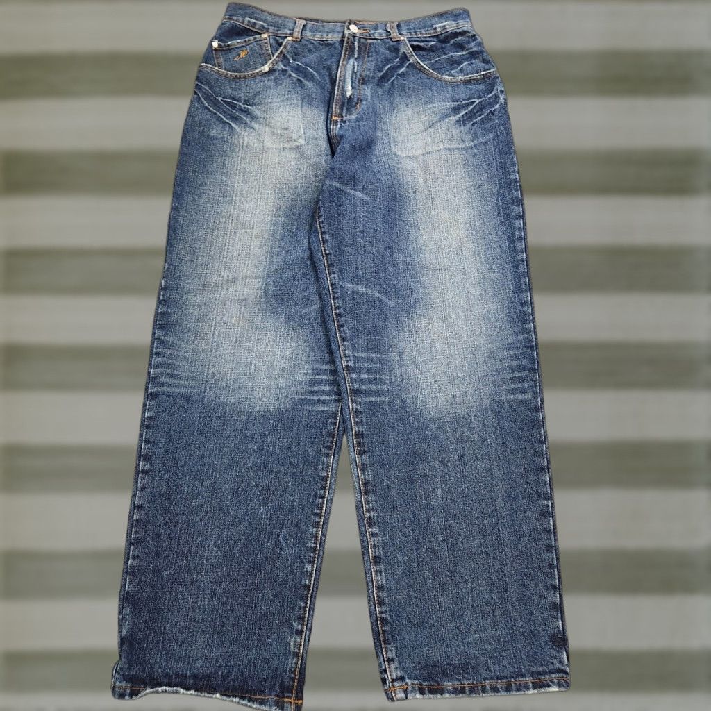 Jean Homme JNCO Baggy Taille 32x34 - Coupe Large Années 90/2000 - Occasion Très Bon état