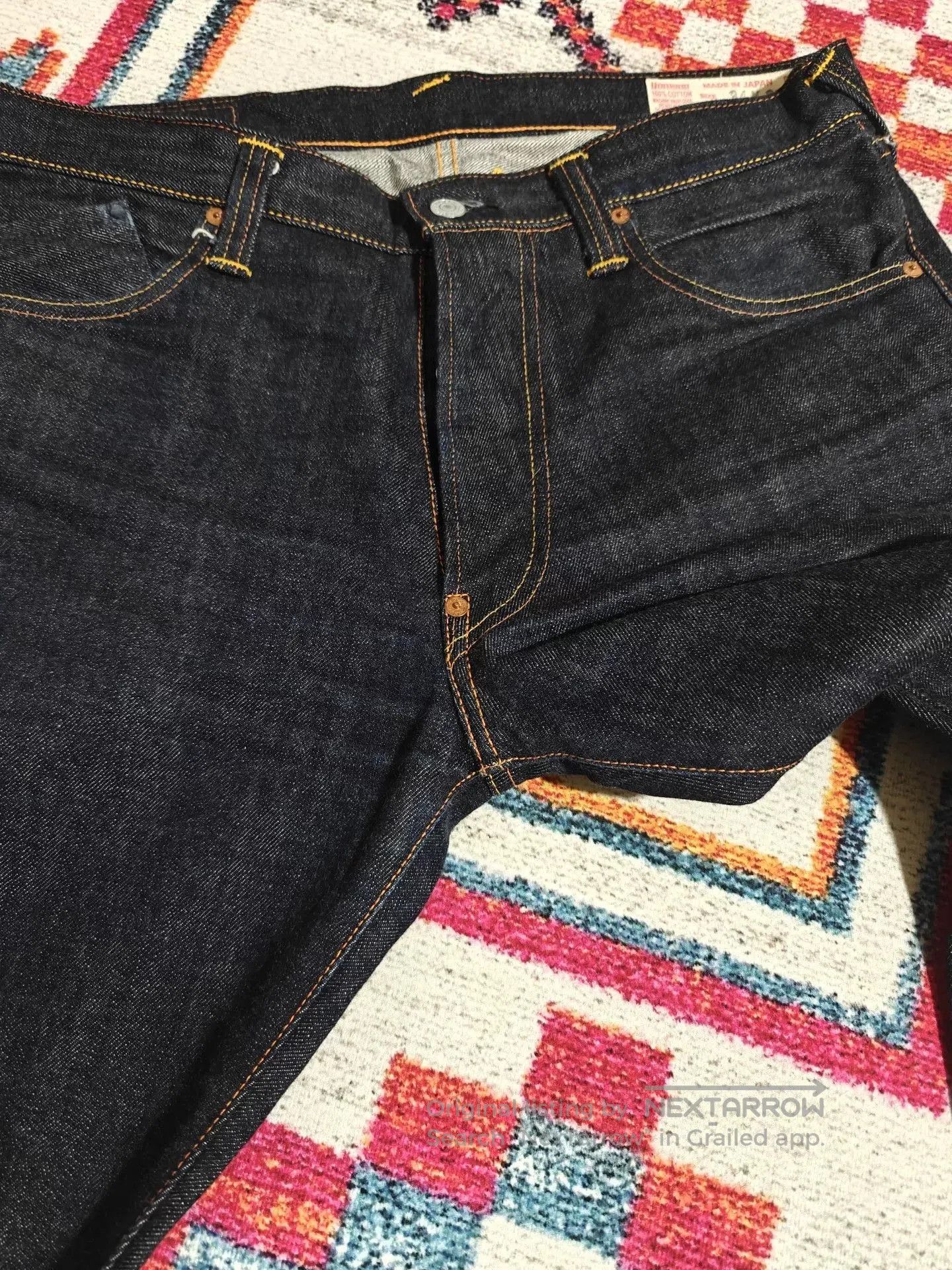 Evisu Evisu No.2 2000T Red Flag Selvedge. Size US 34 / EU 50 - 3 Thumbnail