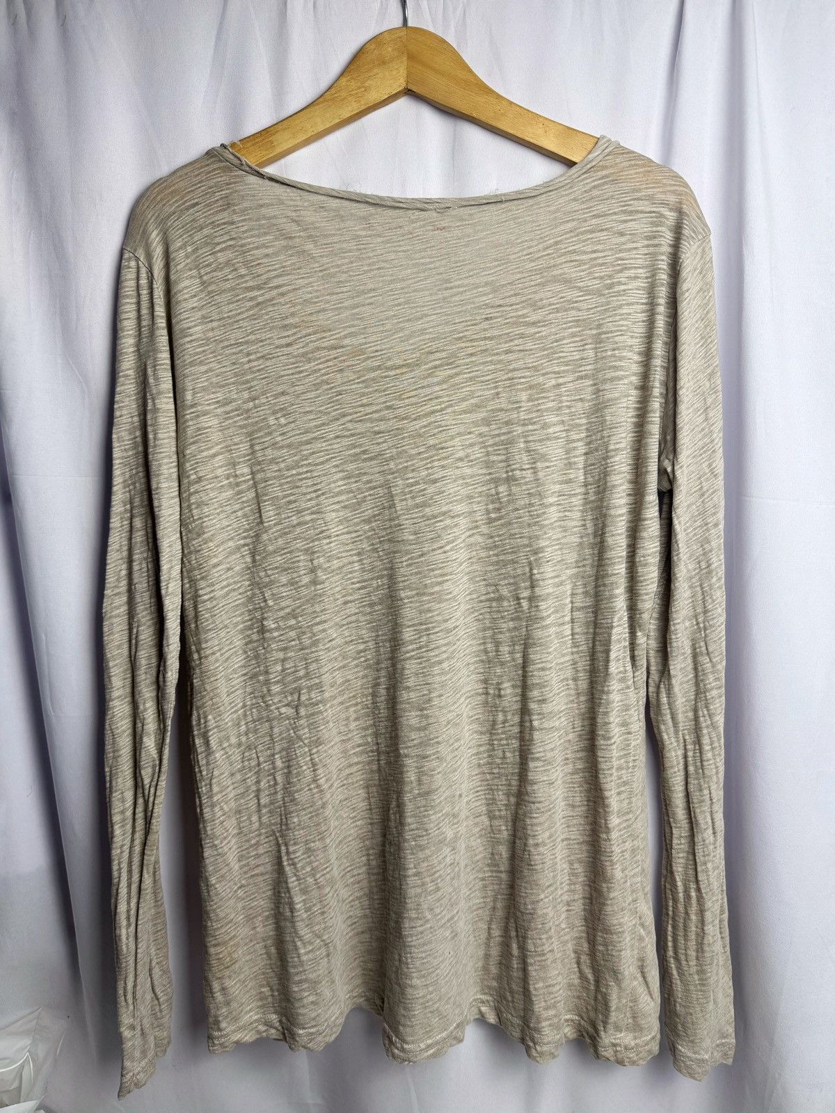 If Six Was Nine × Japanese Brand × Le Grande Bleu (L.G.B.) Japanese Brand Distressed Trashed Long Sleeve Size US L / EU 52-54 / 3 - 2 Thumbnail