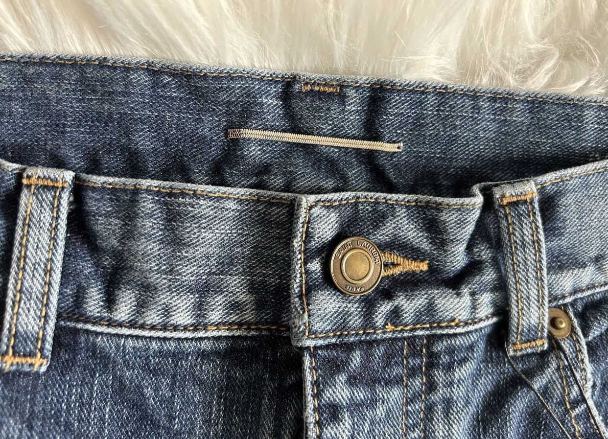 Saint Laurent Paris × Yves Saint Laurent Saint Laurent washed denim jeans2412-Nextarrow Size US 32 / EU 48 - 4 Thumbnail