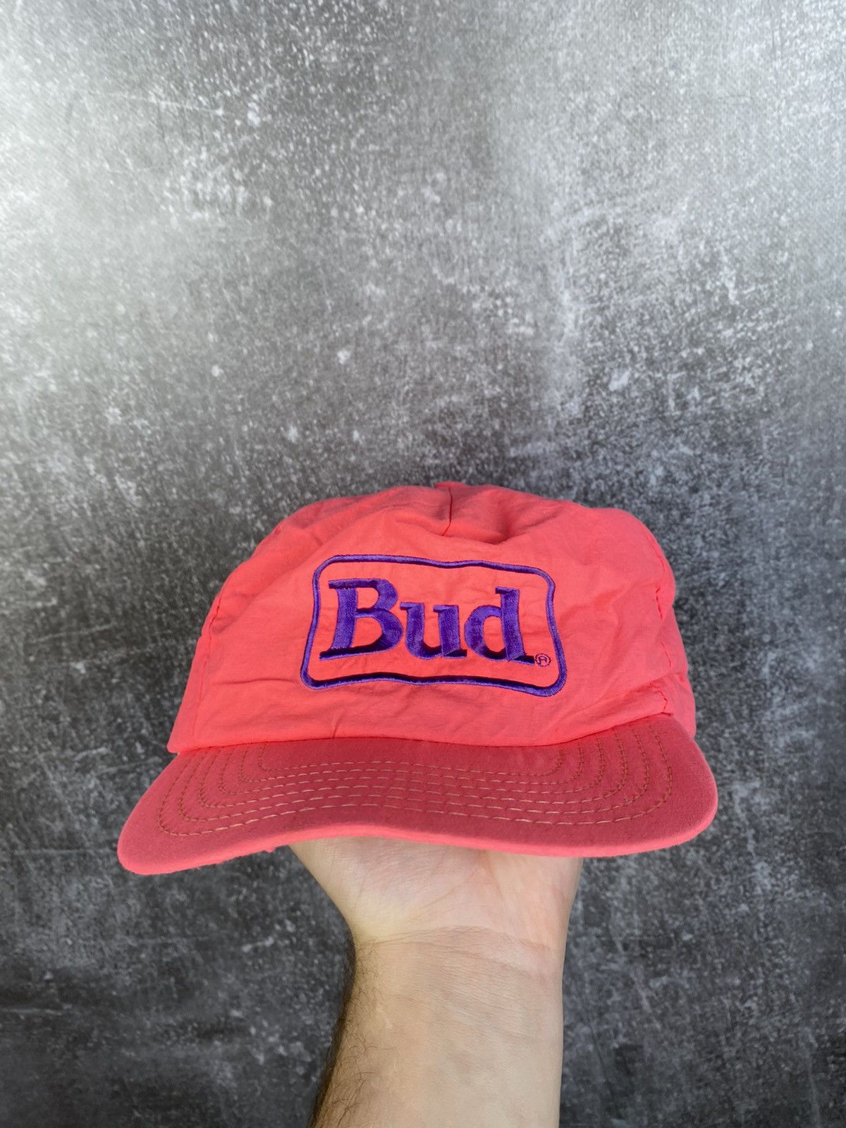 Vintage Bud Beer Budweiser Cap K Brand Snapback Vintage Size ONE SIZE - 2 Thumbnail
