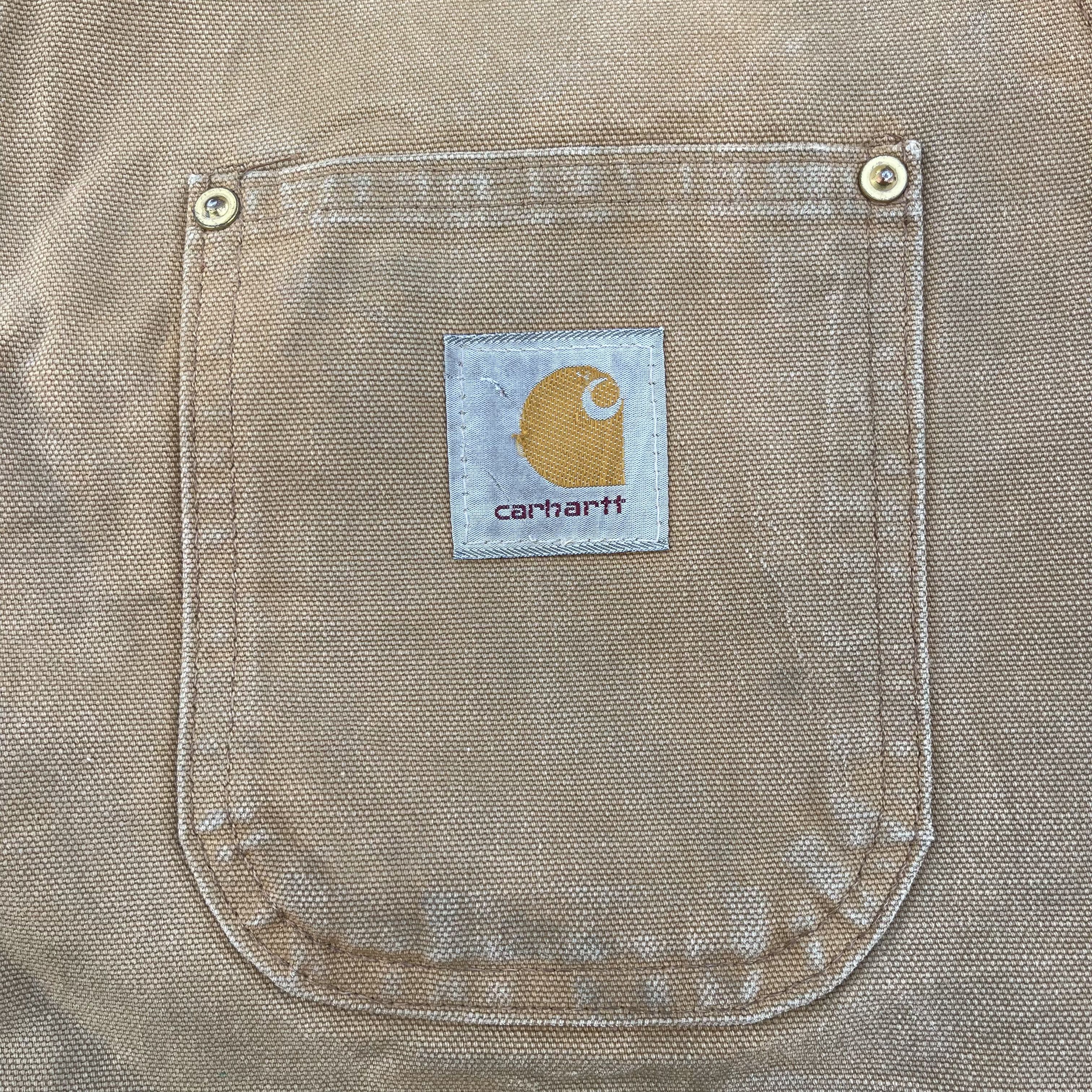 Carhartt × Carhartt Wip × Vintage Vtg 90s Carhartt Detroit Blanket Lined Workwear Jacket Size US XL / EU 56 / 4 - 5 Thumbnail