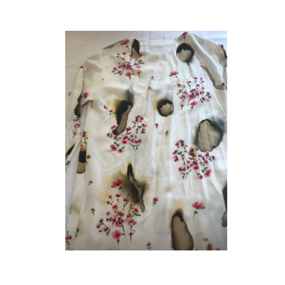 Moschino AW16 MOSCHINO COUTURE Jeremy Scott BURNT EFFECT RAYON DRESS Size S / US 4 / IT 40 - 11 Thumbnail