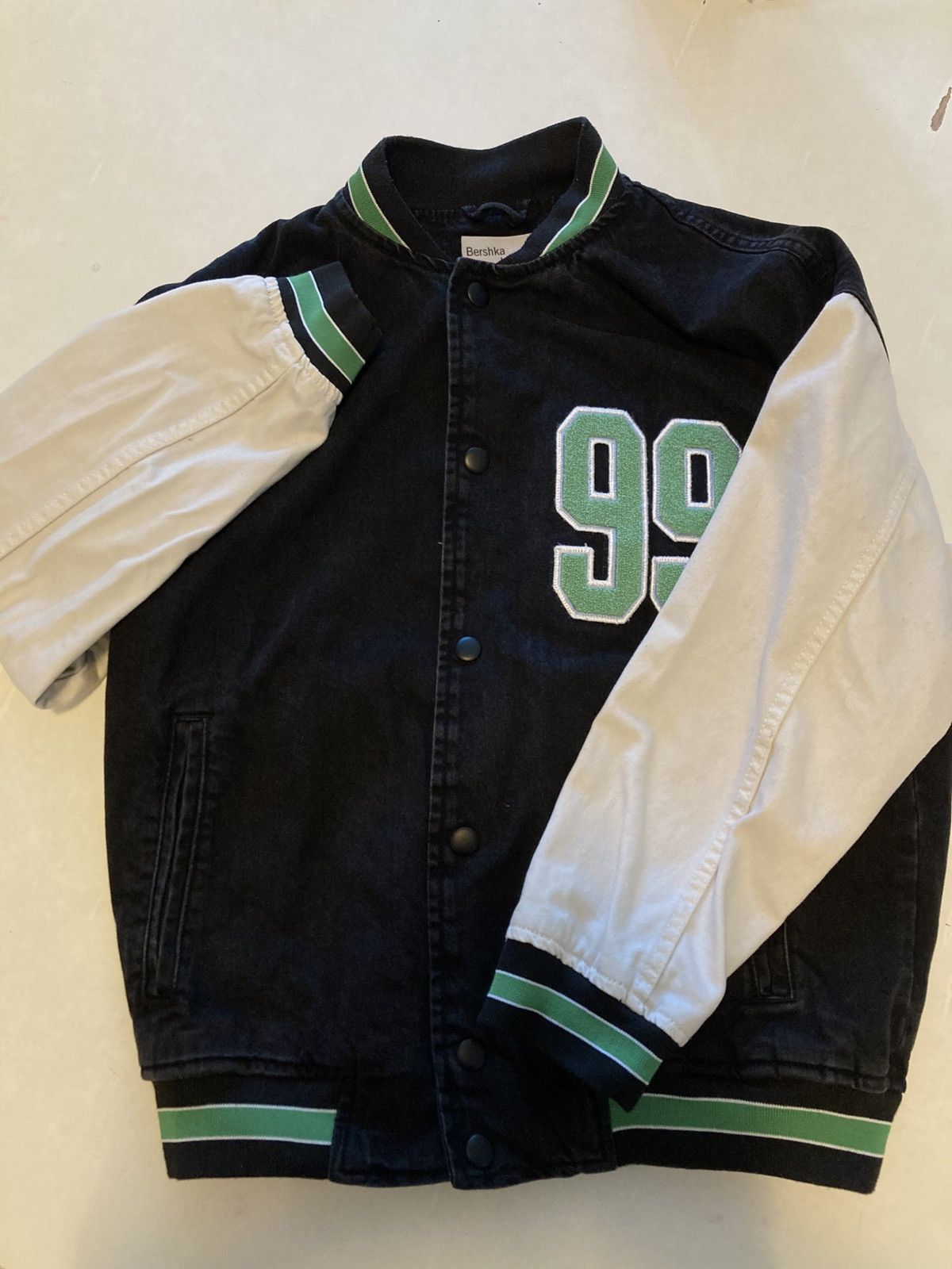 Bershka Black varsity jacket Size US S / EU 44-46 / 1 - 2 Thumbnail