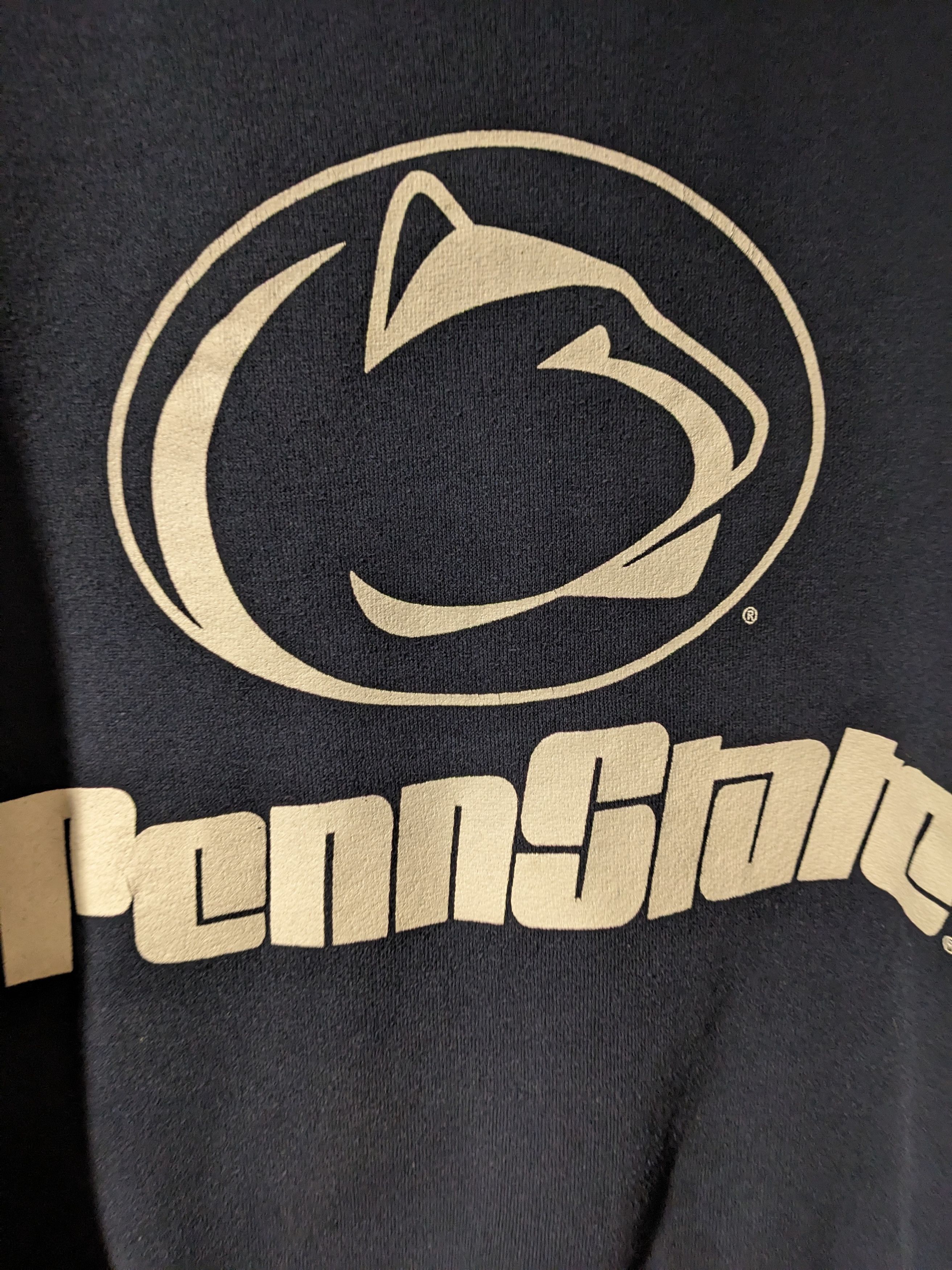 Vintage Vintage 90s Penn State University Nittany Lion Sweatshirt Size US XL / EU 56 / 4 - 2 Thumbnail
