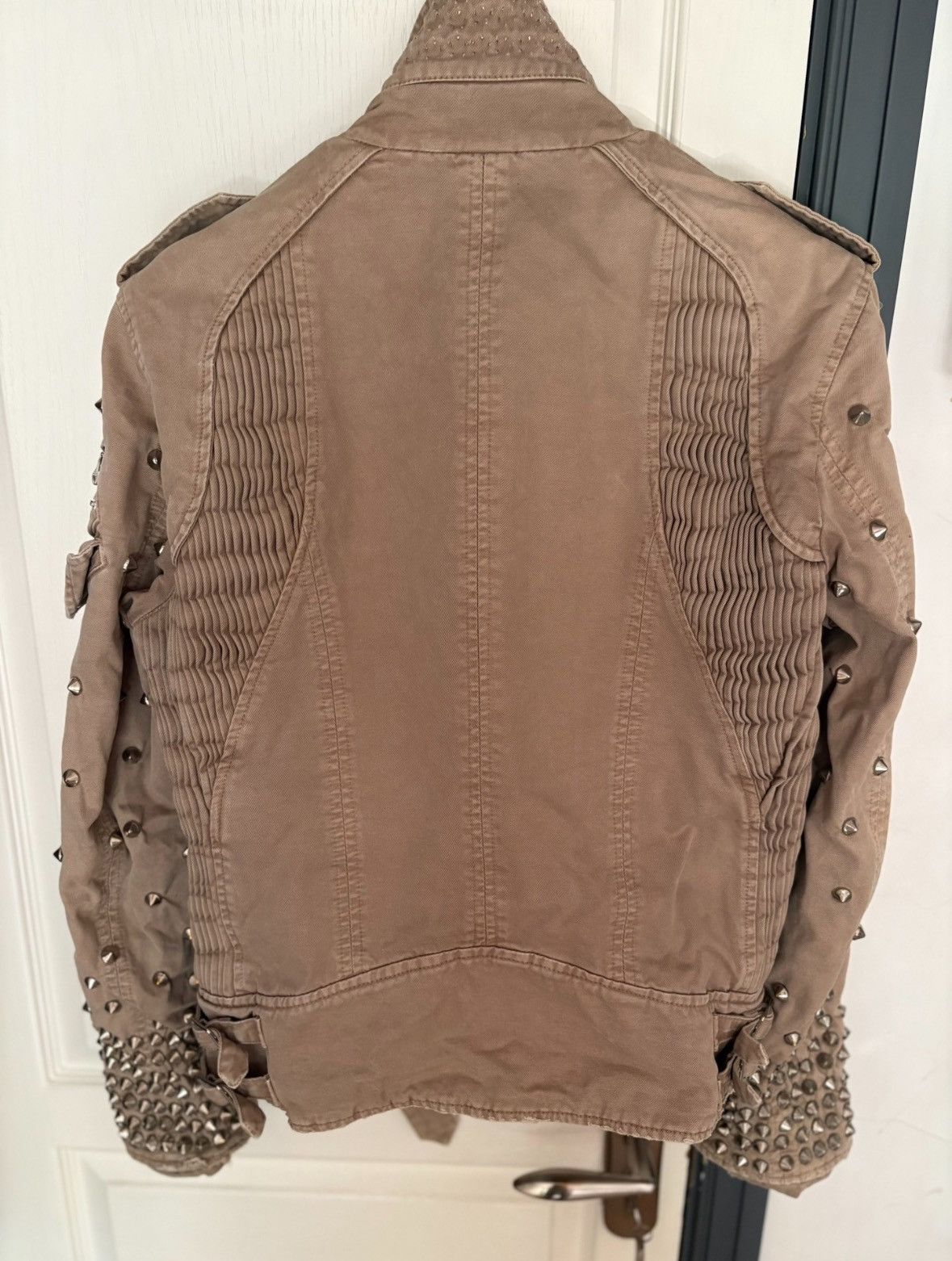 Dolce & Gabbana Dolce & Gabbana leather studded jacket Size L / US 10 / IT 46 - 2 Thumbnail