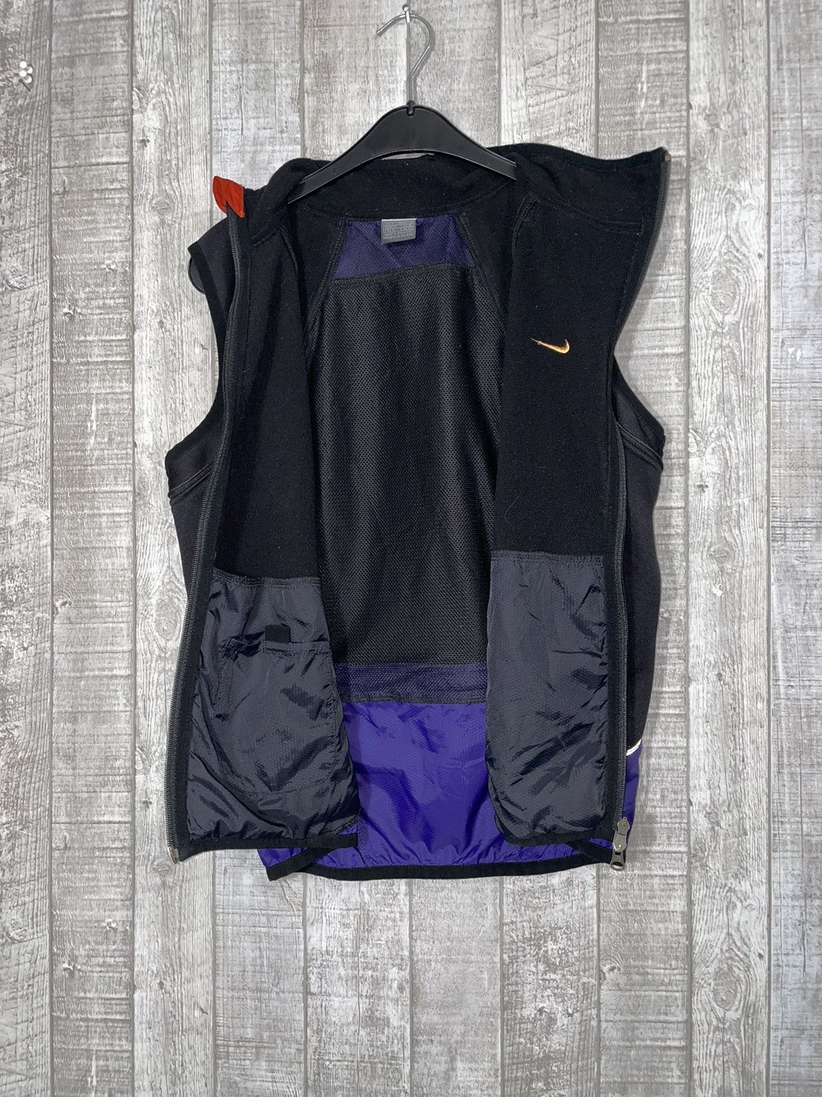 Nike × Vintage Nike vintage 2/1 Transformer jacket + thermo fleece vest Size US M / EU 48-50 / 2 - 9 Thumbnail