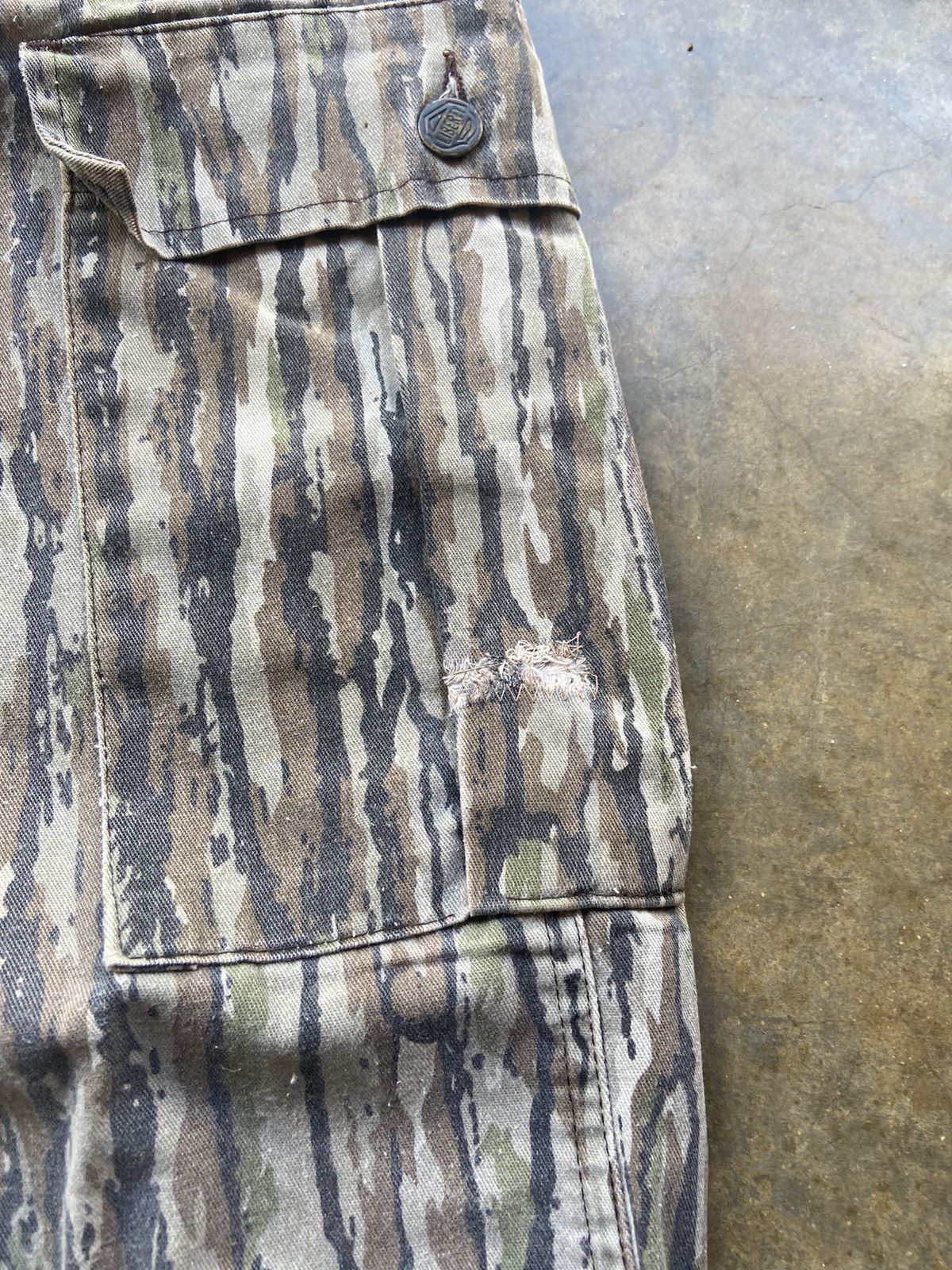 Vintage Vintage Baggy 80’s Carhartt Style Camo Pants 34x30 Size US 34 / EU 50 - 4 Thumbnail