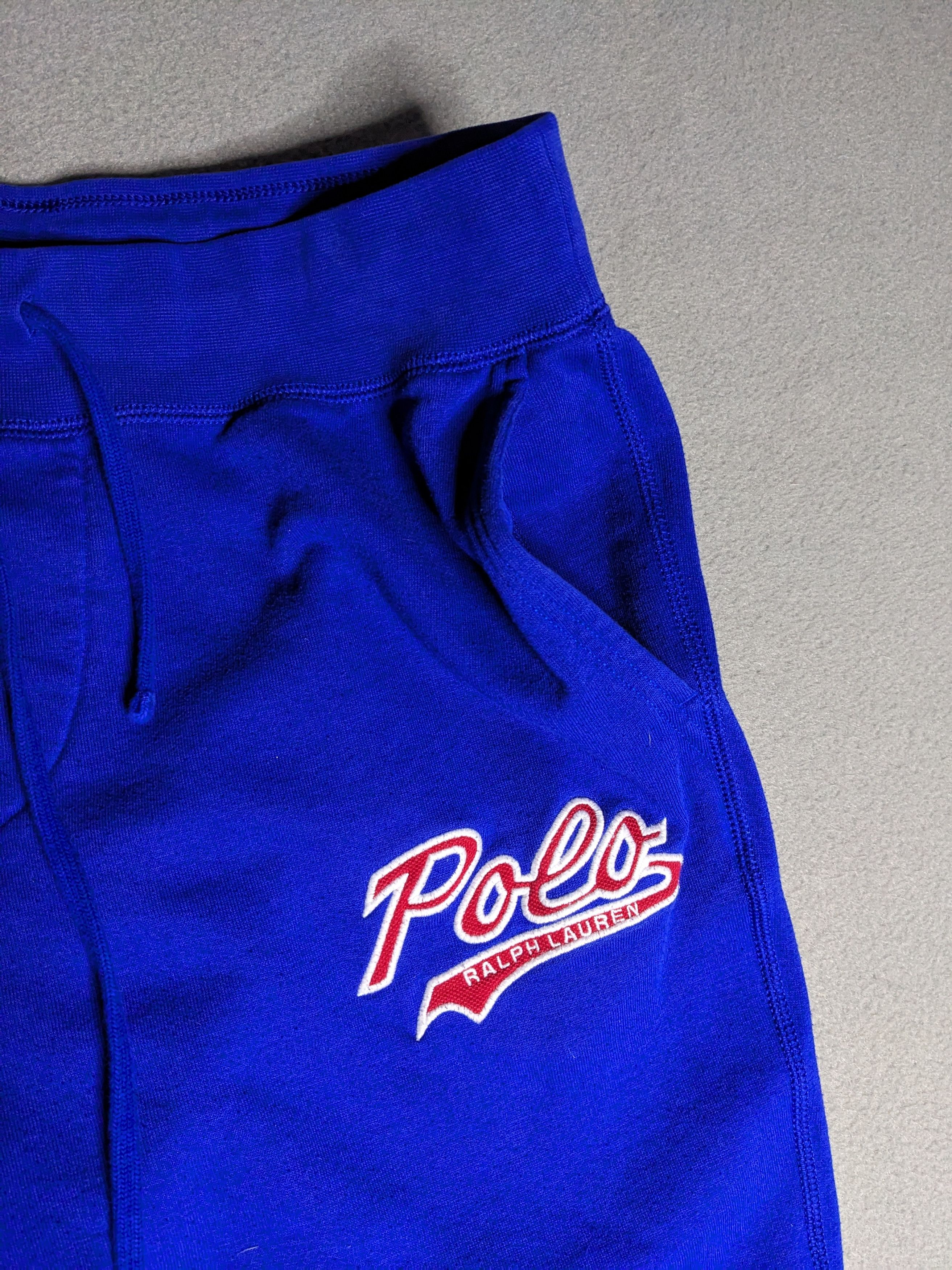 Polo Ralph Lauren Polo Ralph Lauren Script Jogger Sweatpants Mens Blue Red Size US 32 / EU 48 - 4 Thumbnail