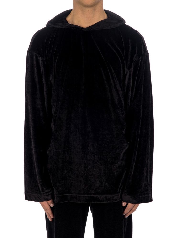 Balenciaga o1mt1gz0824 Hoodie Oversized in Black Size US XL / EU 56 / 4 - 1 Thumbnail