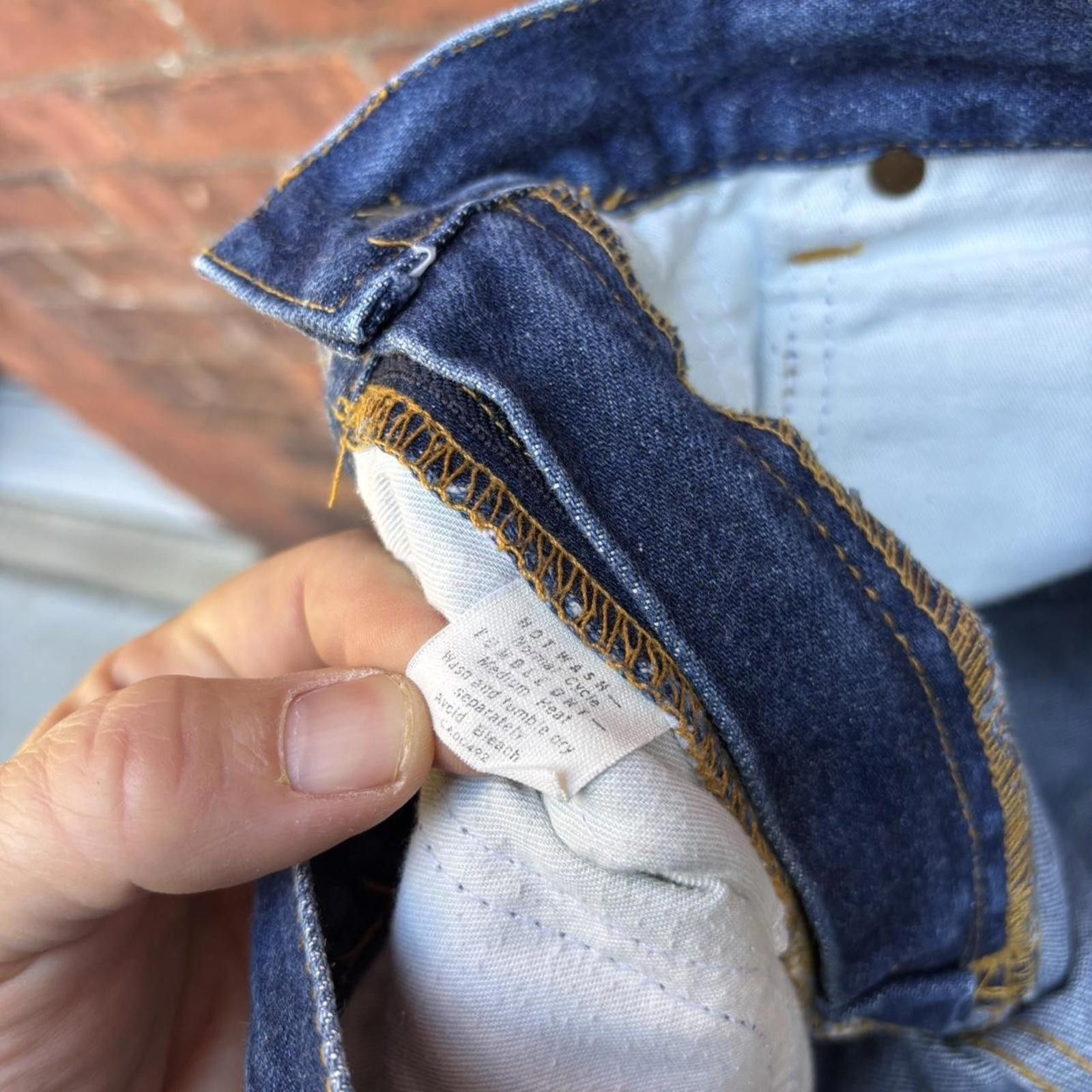 Lee vintage Lee riders jeans 70s/80s 28x28 Size US 28 / EU 44 - 5 Thumbnail