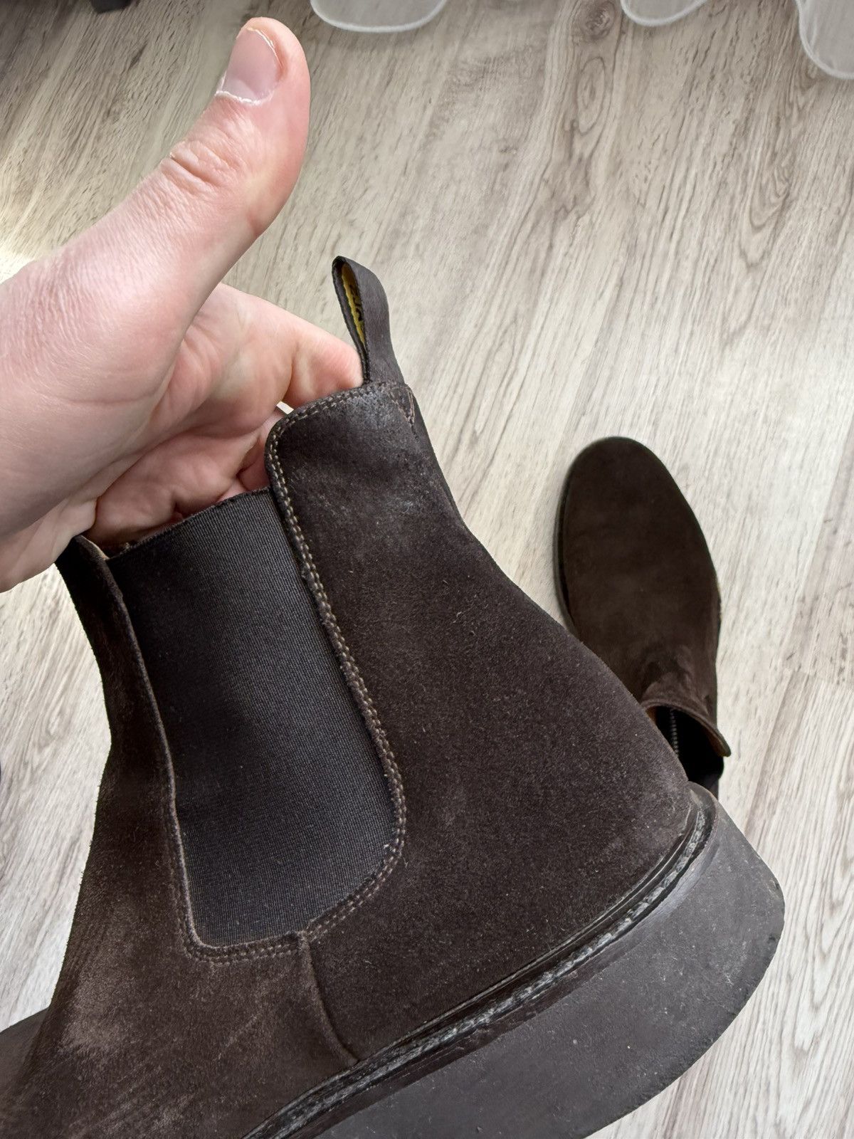 Doucal's Doucal’s Suede Beatles Chelsea Boots Dark Brown EU 42 US 9 Size US 9 / EU 42 - 12 Thumbnail