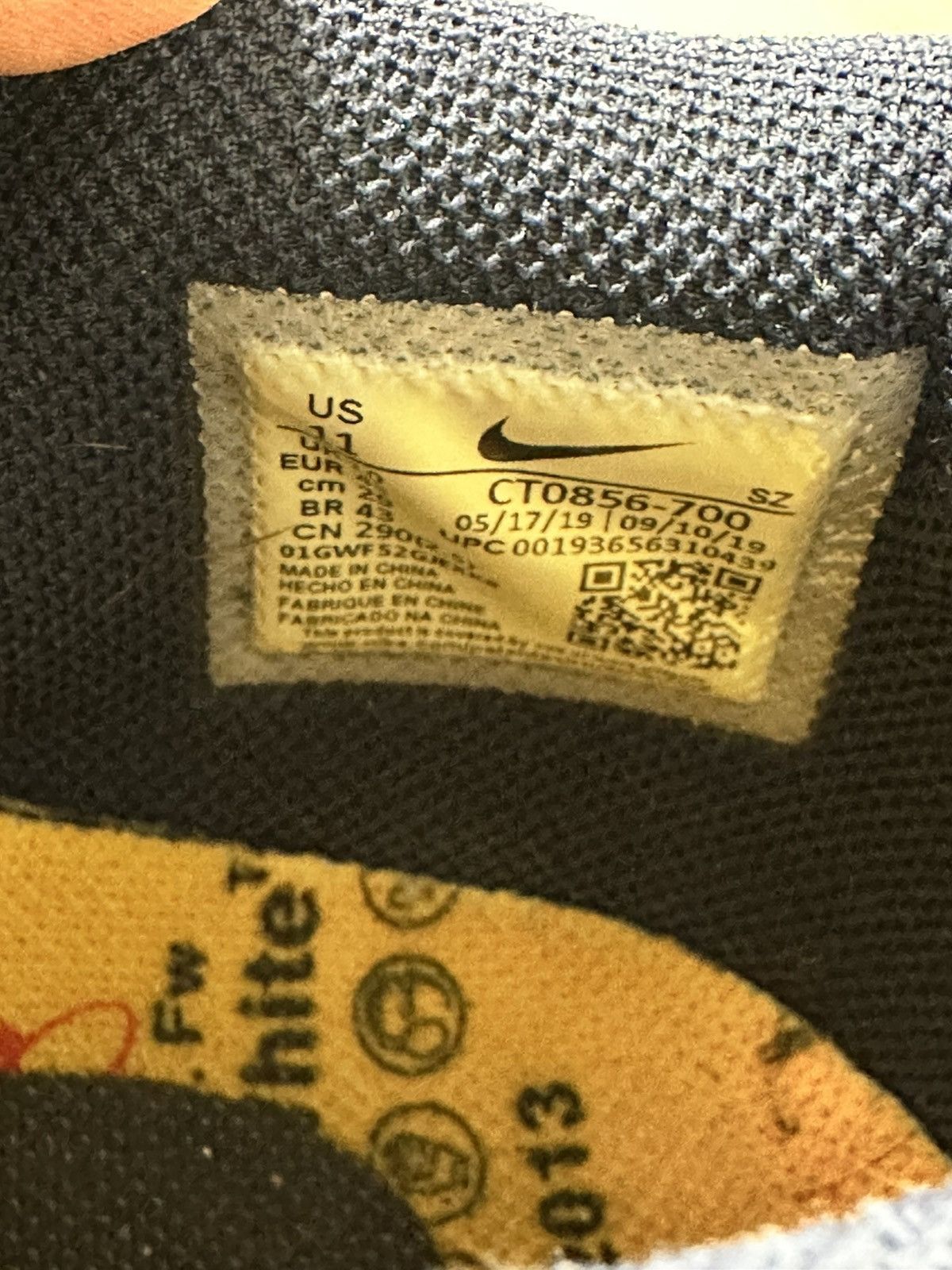 Nike × Off-White Nike dunk low offwhite university gold Size US 11 / EU 44 - 8 Thumbnail