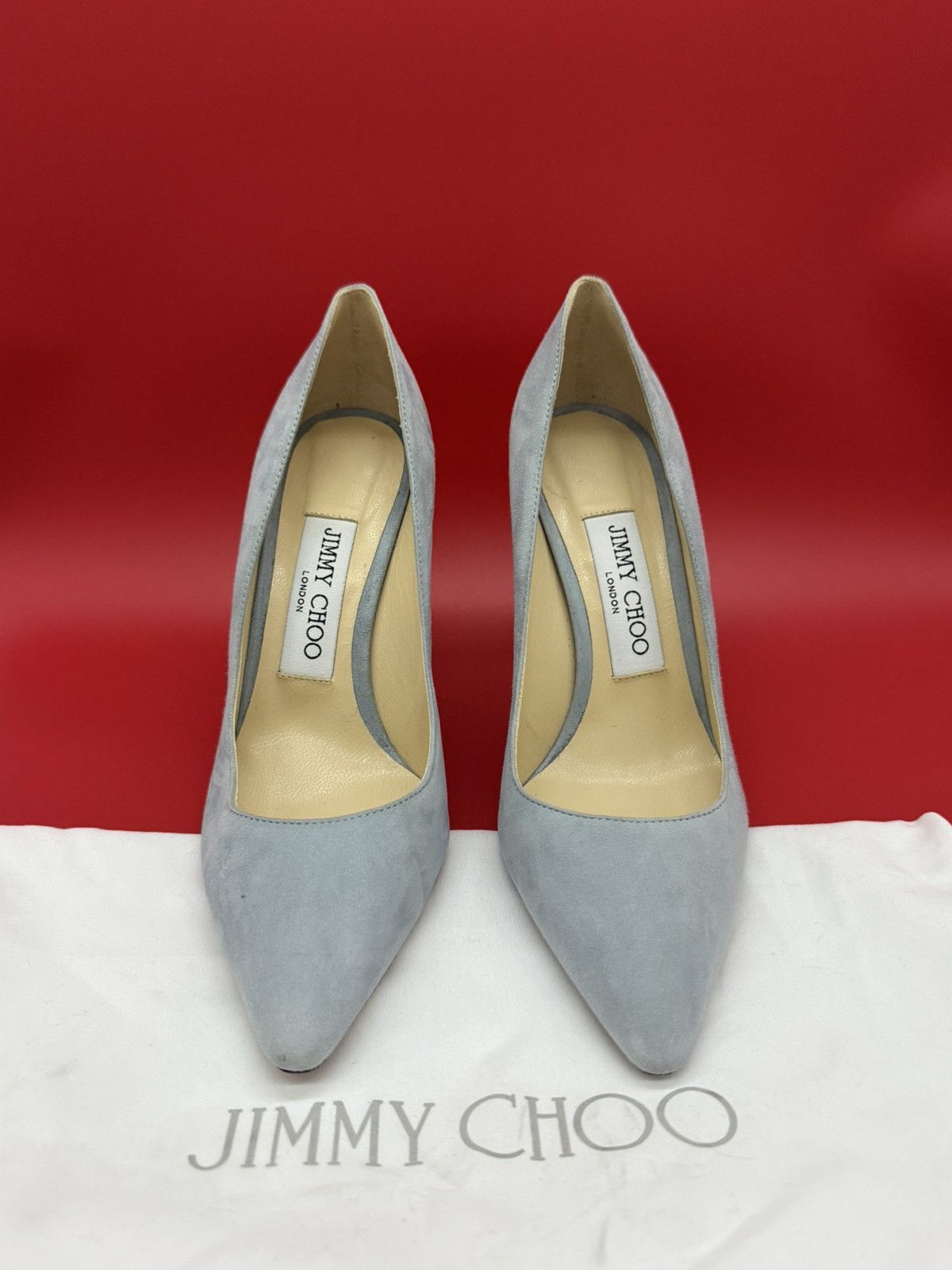 Jimmy Choo Suede Jimmy Choo heels (35) Size US 4.5 / IT 34.5 - 1 Thumbnail
