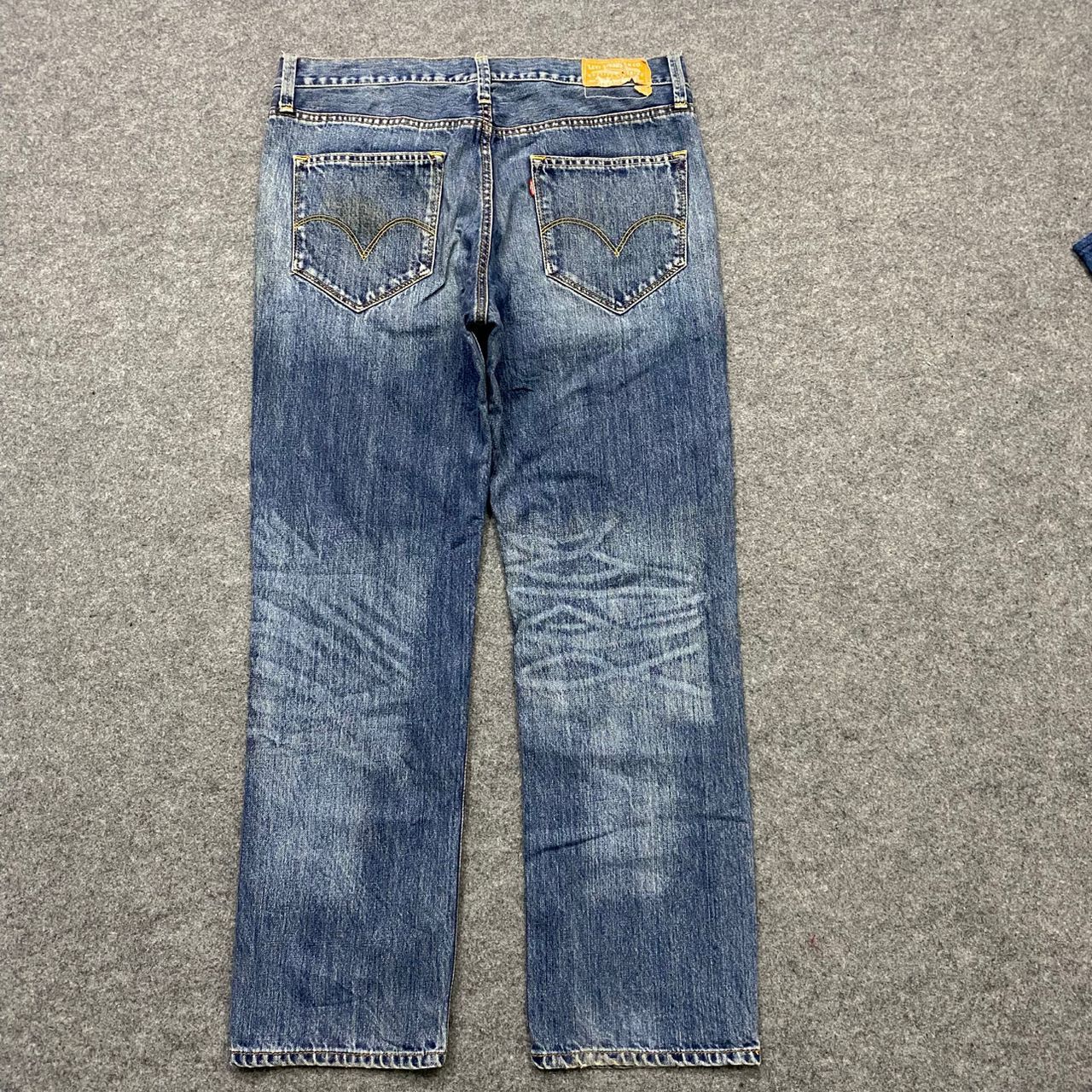 Levi's Vintage Levis Distressed Denim Kurt Cobain Style Size US 37 - 3 Thumbnail