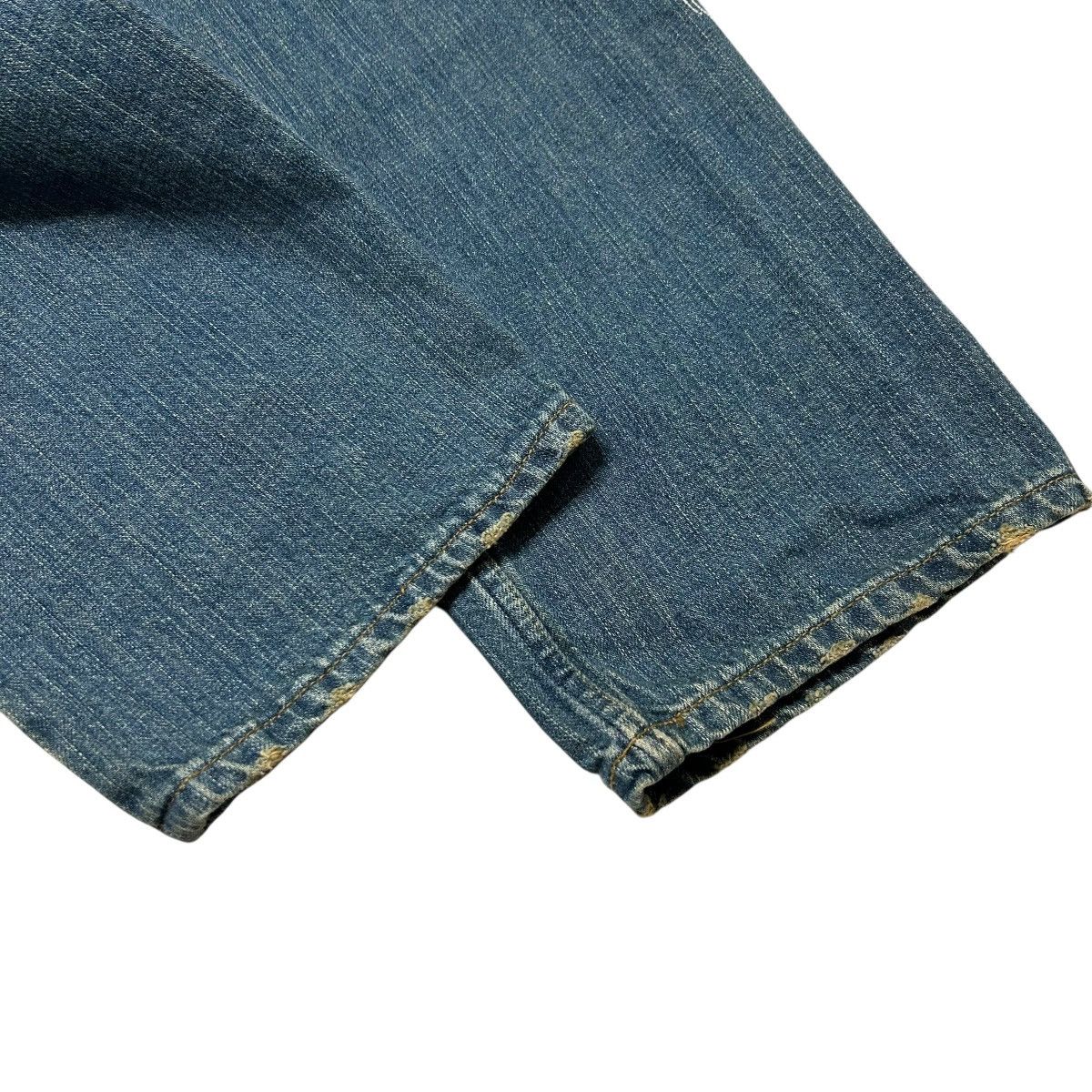 Karakuri Tamashii 369 Karakuri Tamashii jeans embroidered denim blue archive Size US 30 / EU 46 - 14 Thumbnail