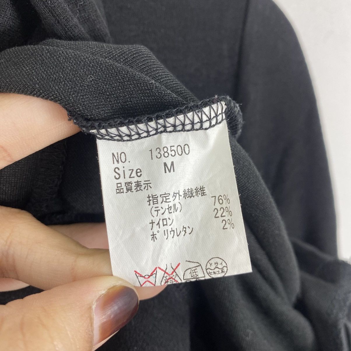 Japanese Brand Black Peace Now BPN Ruched Long Zip Hoodie Japanese Goth M Size US S / EU 44-46 / 1 - 6 Thumbnail