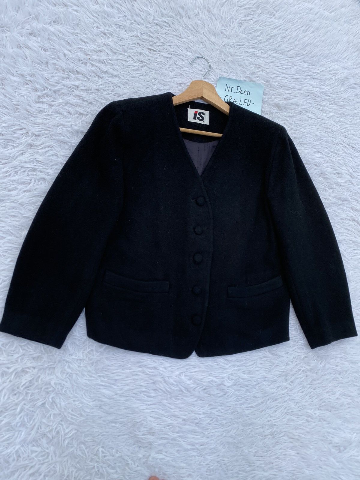 Issey Miyake Rare Vintage 80s Issey Miyake Wool Bazer /Jacket Size US M / EU 48-50 / 2 - 2 Thumbnail