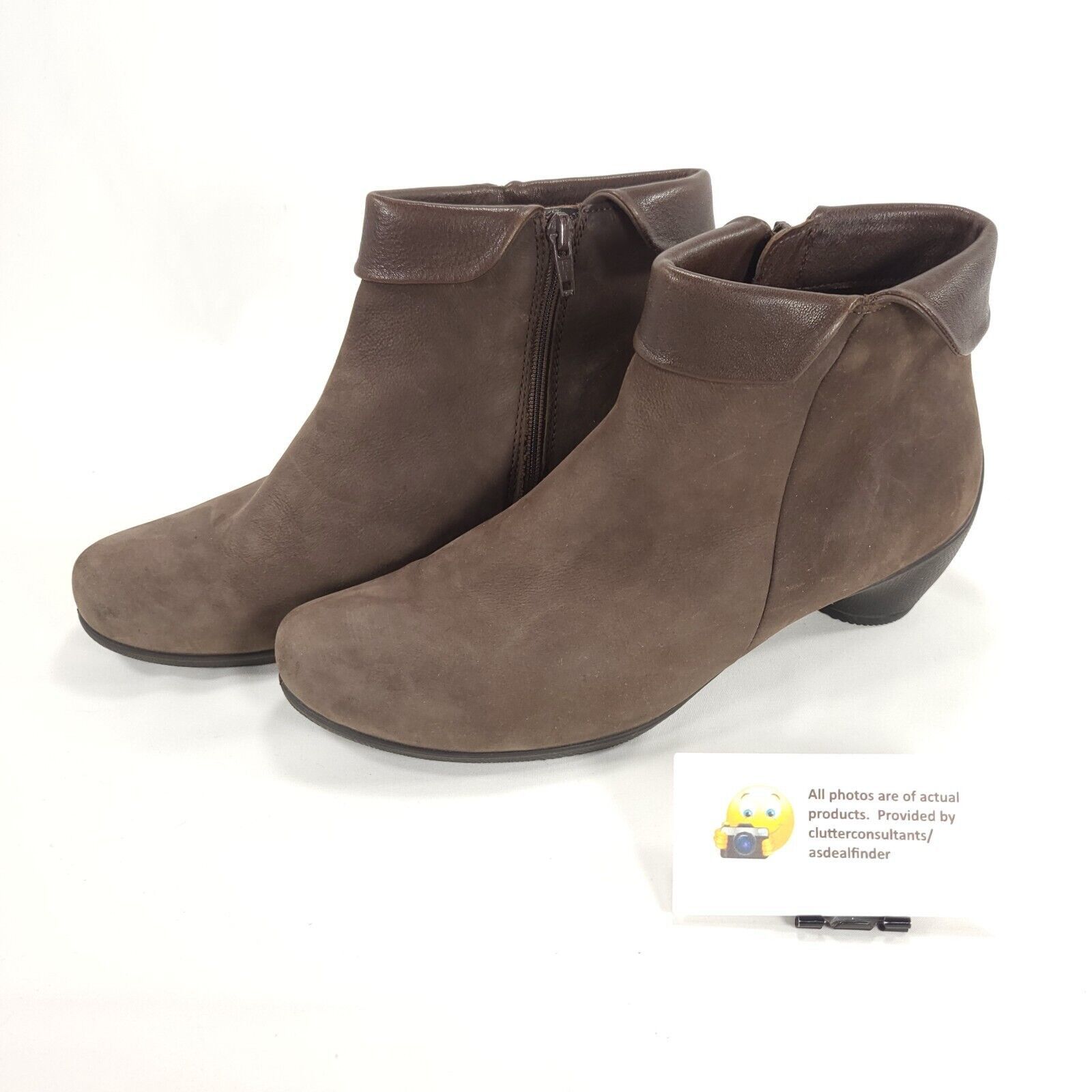 Ecco Ecco Casual Side Zip Ankle Boot Women Size 8.5 P245693258942 Size US 8.5 / IT 38.5 - 1 Thumbnail
