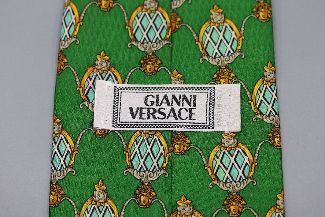 Versace Gianni Versace Vintage Silk Tie Size ONE SIZE - 3 Thumbnail