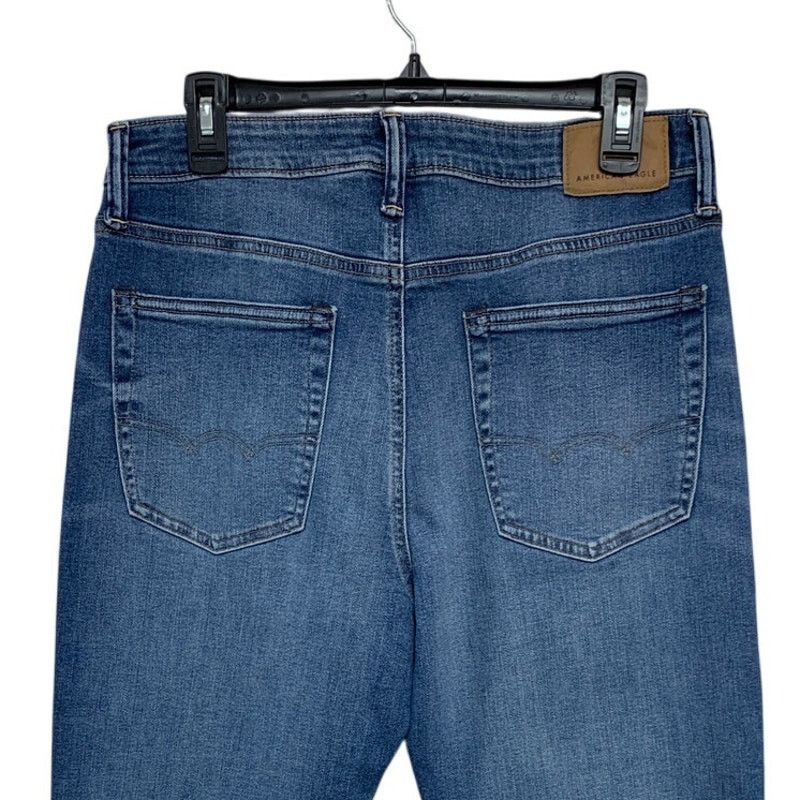 American Eagle Outfitters New American Eagle Mens Size 32 X 34 Denim Blue Jeans Size US 32 / EU 48 - 4 Thumbnail