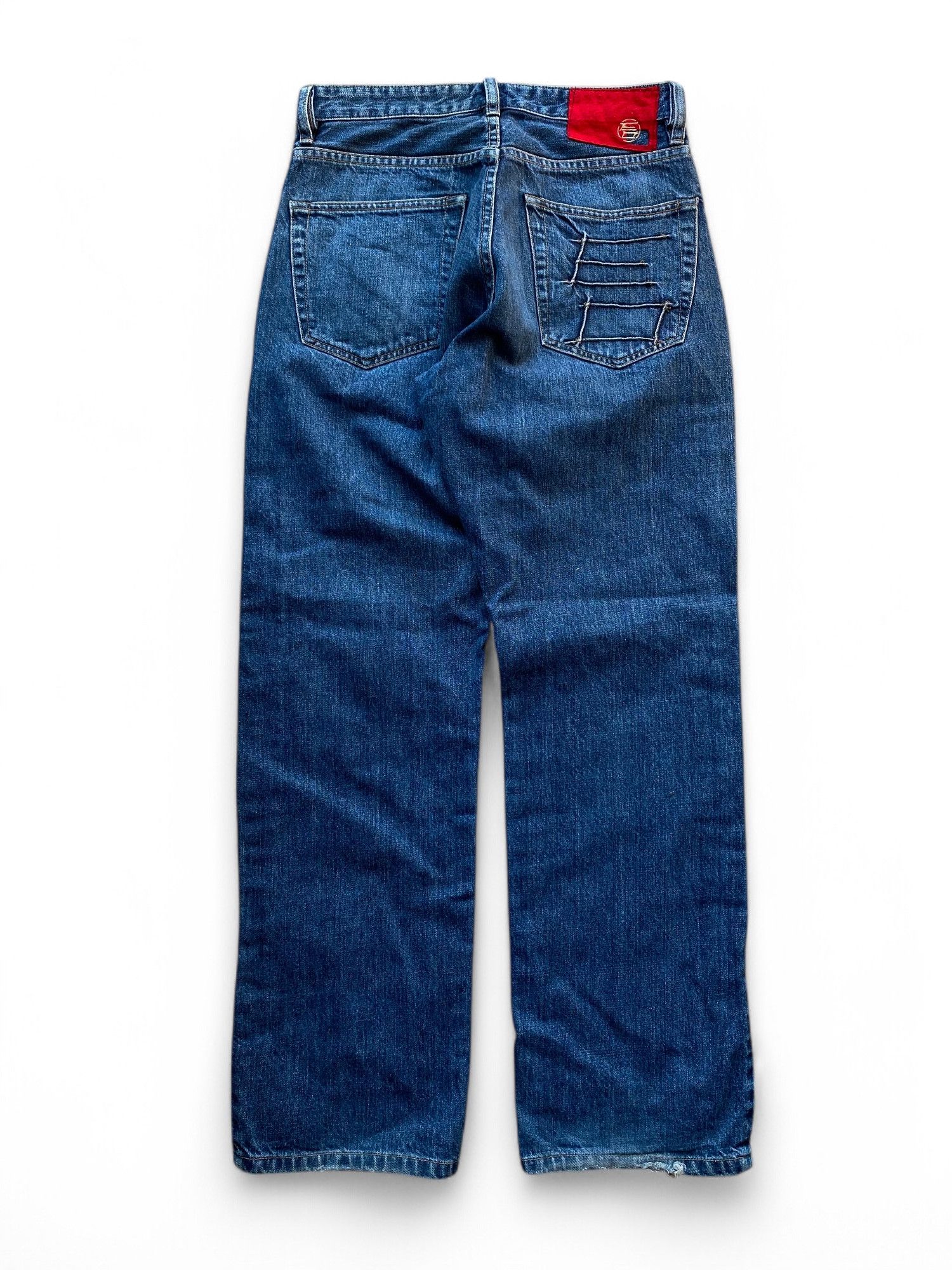Japanese Brand Vintage Etienne Ozeki Jeans Double Layer Size US 30 / EU 46 - 1 Thumbnail