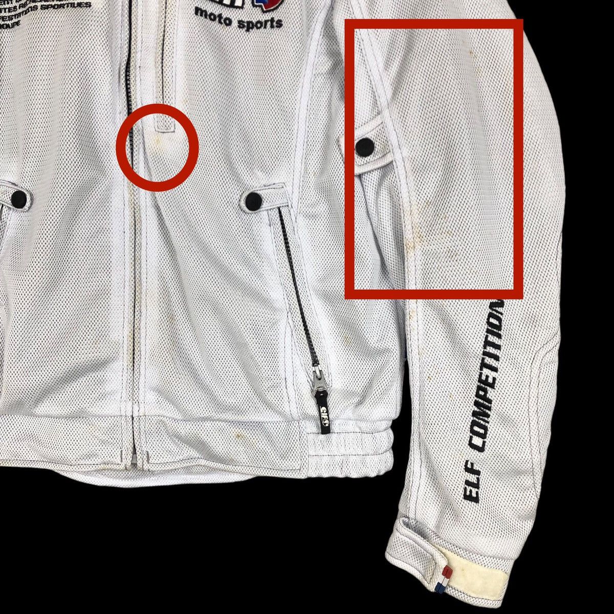 Vintage Vintage ELF Competition Racing Jacket elf Moto Sports Biker Size US L / EU 52-54 / 3 - 7 Thumbnail