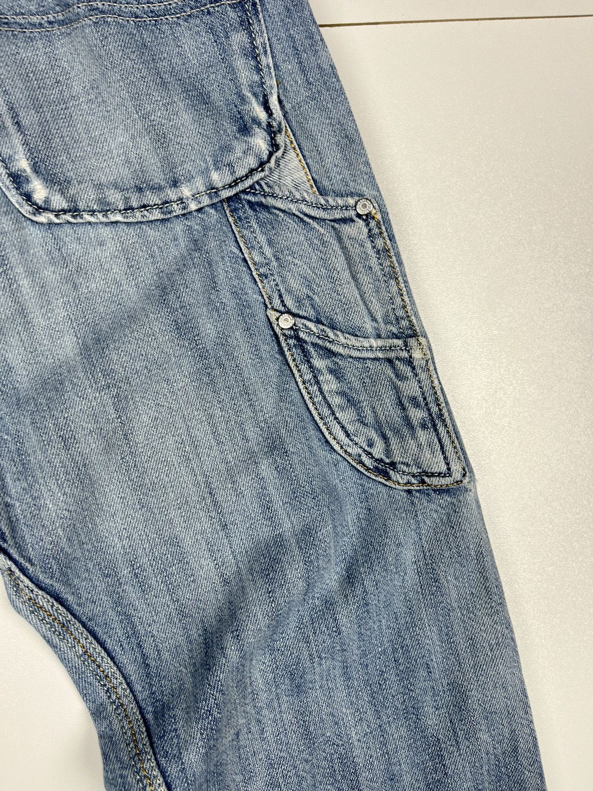 Diesel Vintage Diesel Braddo Carpenter Denim Pants Blue Size 30/34 Size US 30 / EU 46 - 7 Thumbnail