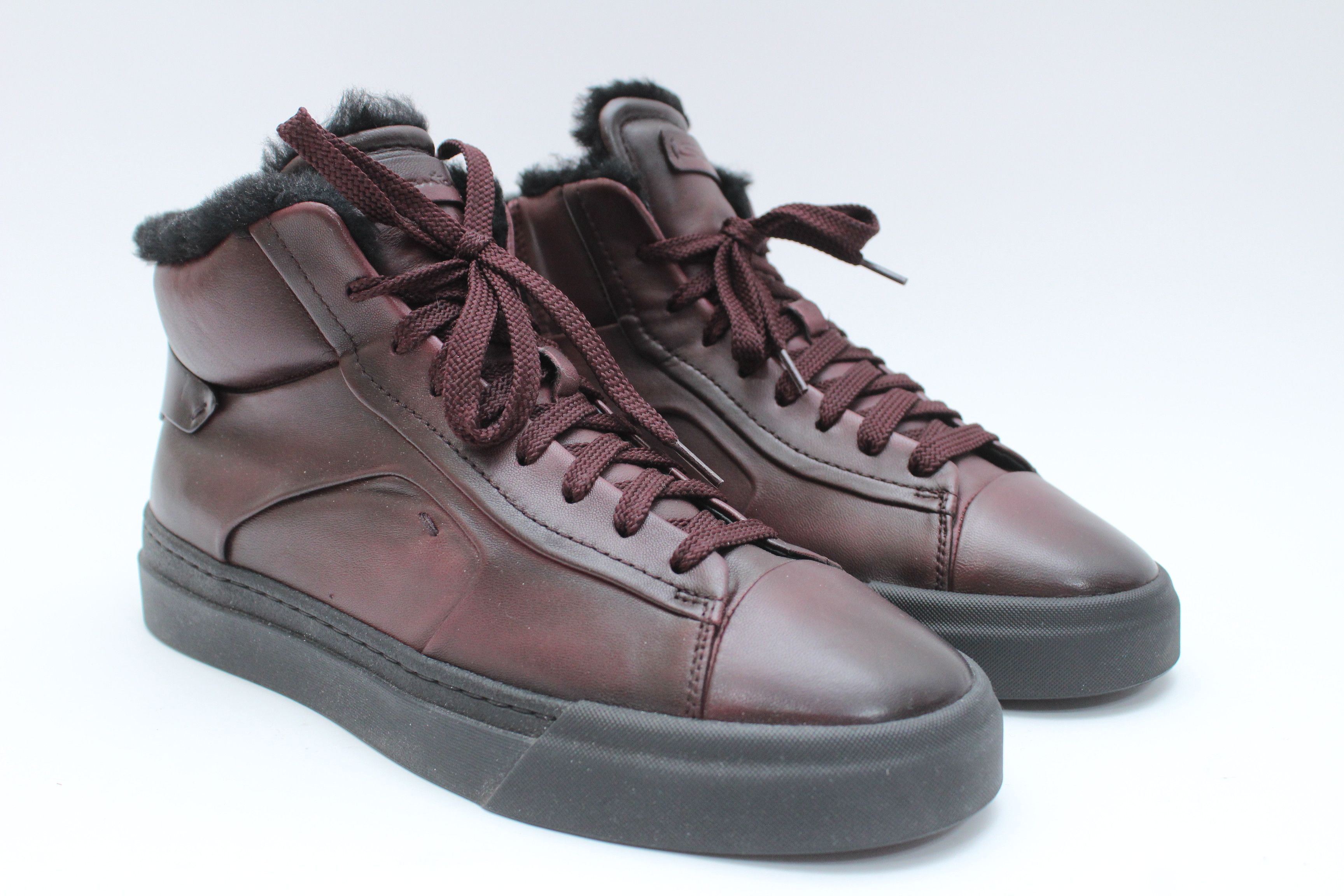 Santoni Santoni Leather Sneakers Mens Size US 8 Authentic Size US 8 / EU 41 - 5 Thumbnail
