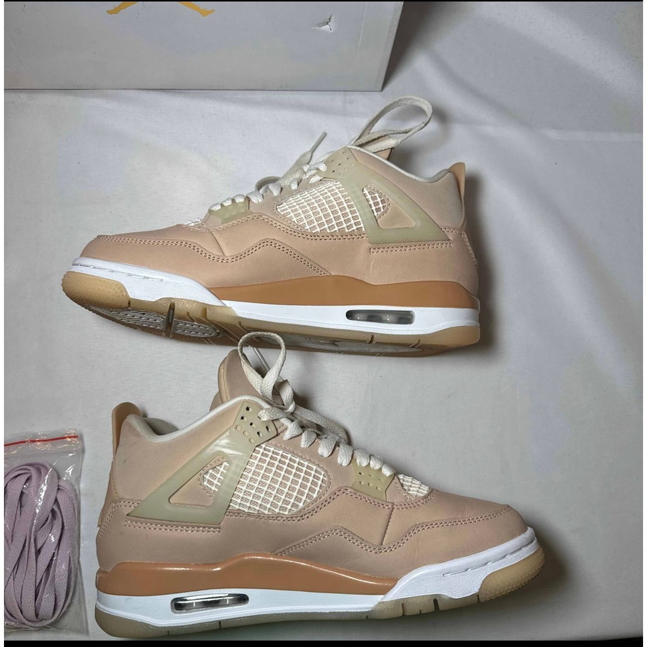 Jordan Brand × Nike Size 8 - Air Jordan 4 Retro Shimmer Women's Shoes Ships Now Size US 8 / IT 38 - 3 Thumbnail