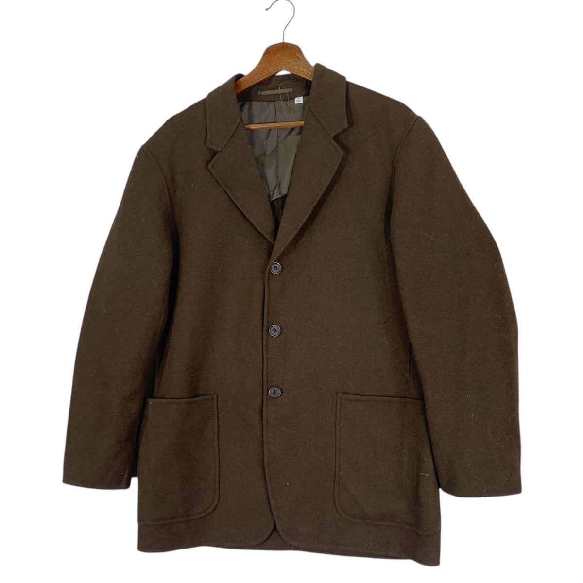 Uniqlo Vintage Uniqlo U Wool Blazer Jacket Size US M / EU 48-50 / 2 - 3 Thumbnail