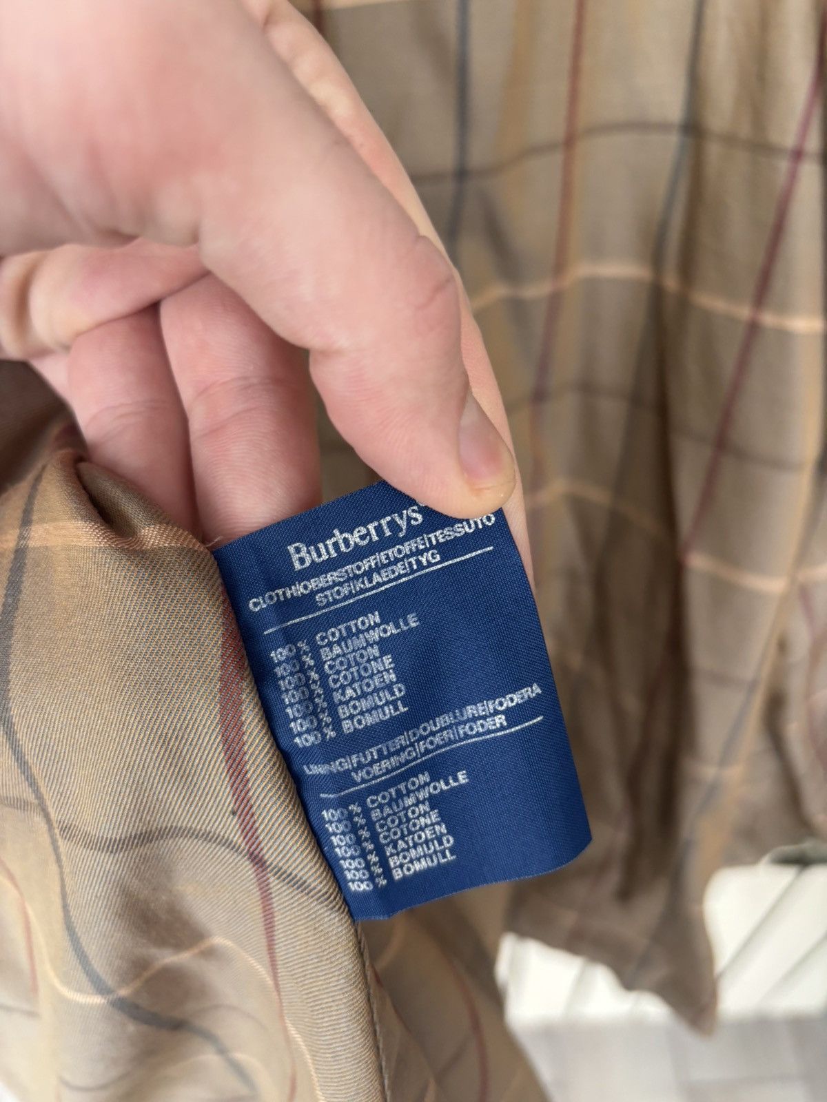 Burberry Vintage Burberry Trench Coat Size L / US 10 / IT 46 - 9 Thumbnail