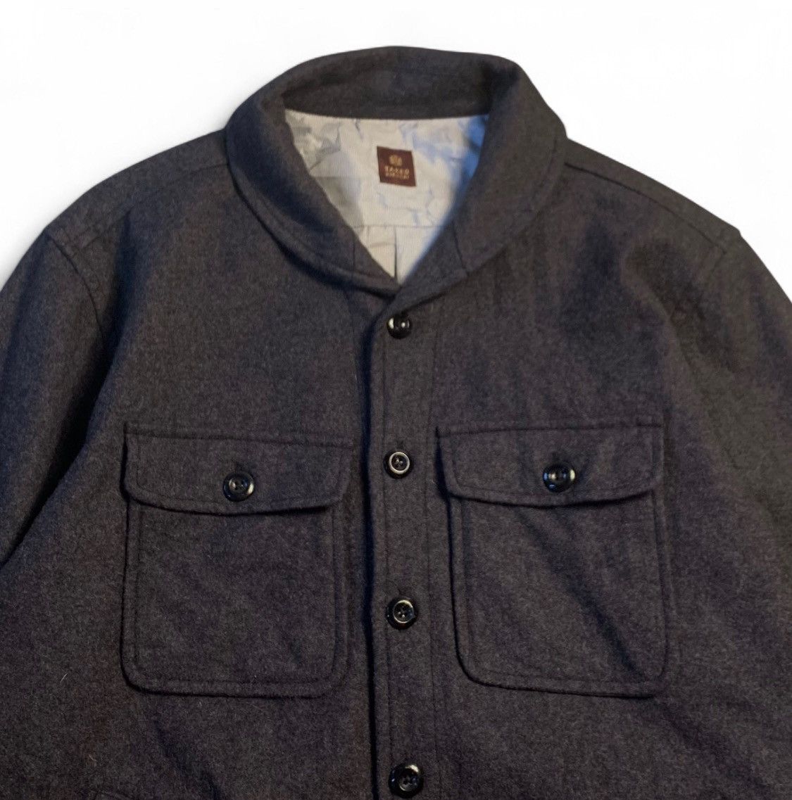 Takeo Kikuchi Takeo Kikuchi Boiled Wool Shirt Jacket Japanese Brand Size US M / EU 48-50 / 2 - 4 Thumbnail