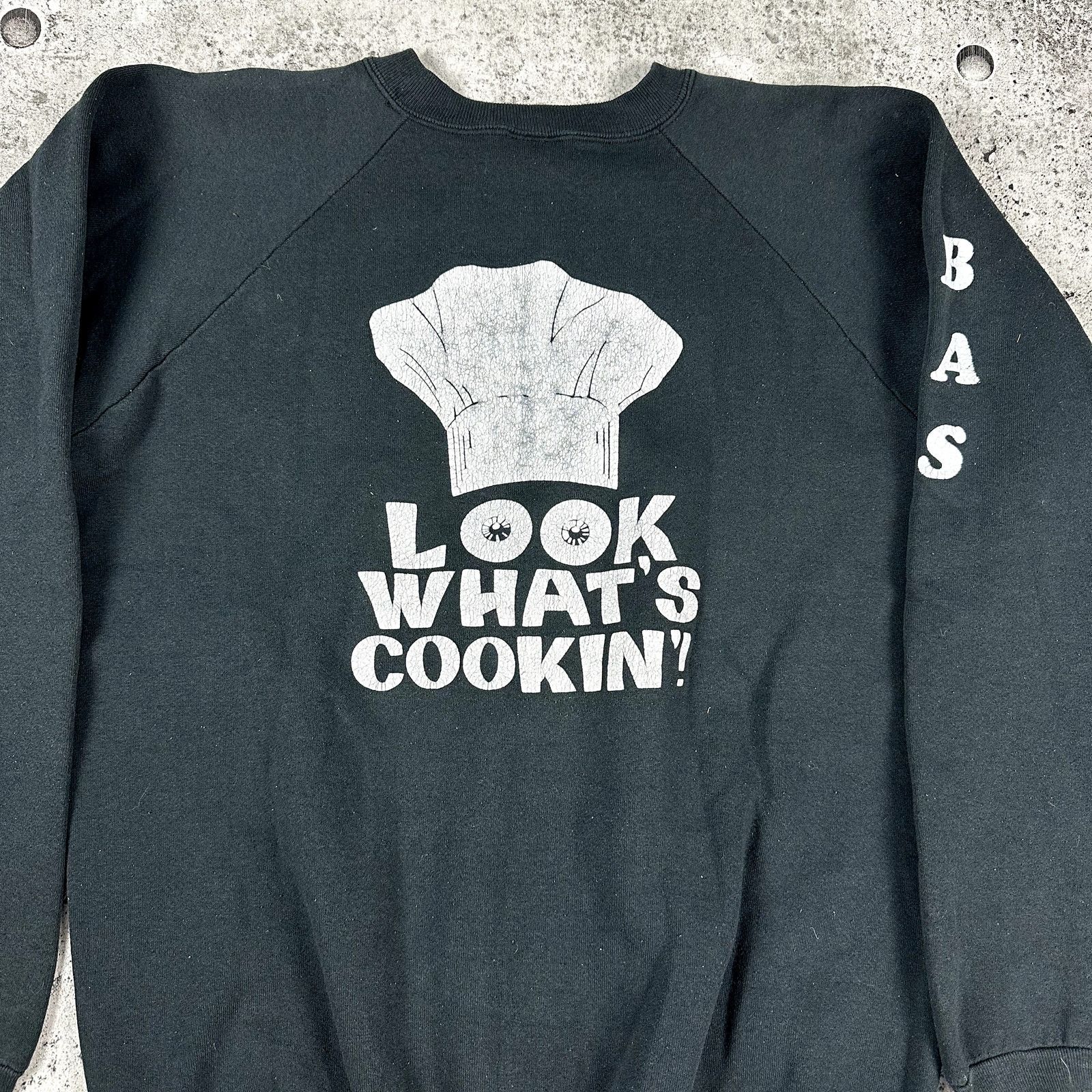 Vintage Vintage Cooking Sweatshirt Raglan 80s/90s Size Large Size US L / EU 52-54 / 3 - 1 Thumbnail