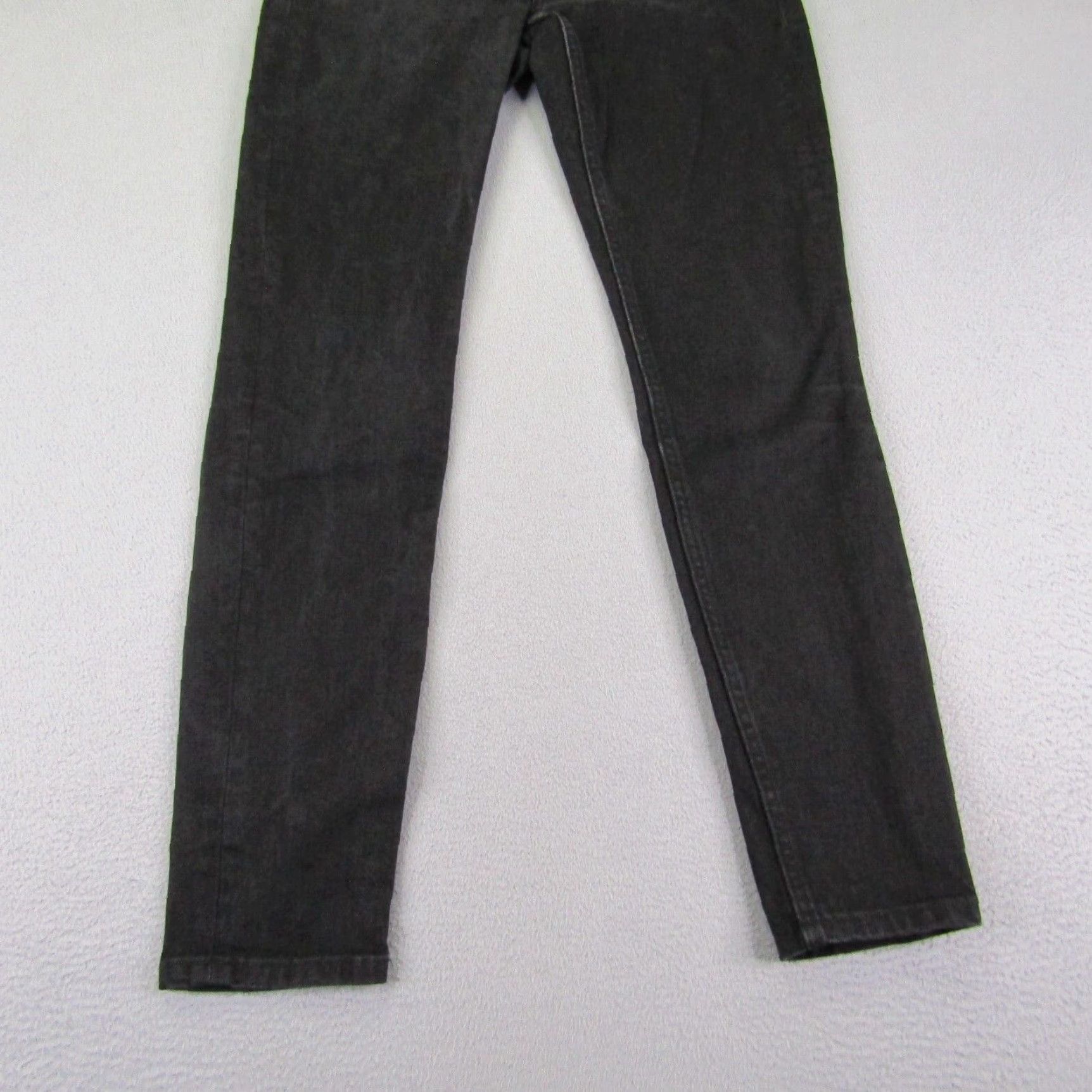 Everlane Everlane Jeans Womens 27 Black Denim Skinny Fit Regular Cotton Blend Flex Pants Size 27" / US 4 / IT 40 - 3 Thumbnail