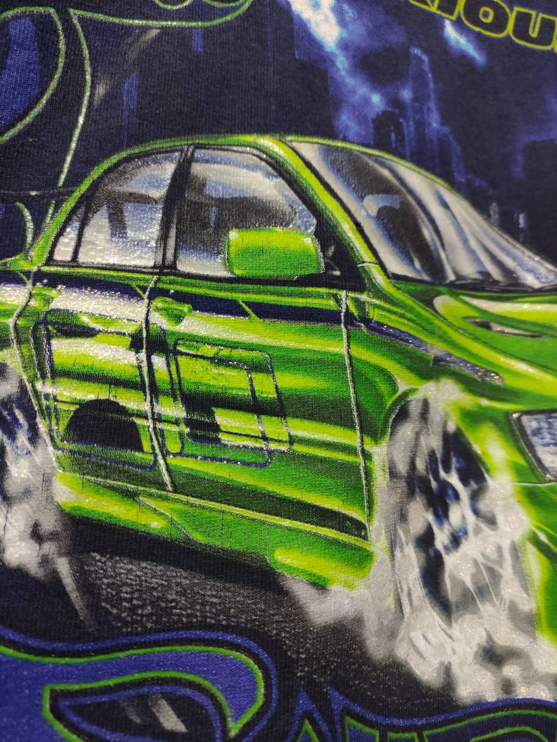 Universal Studios Vtg 00's The Fast & The Furious " Paul Walker Evo7 " Movie Size US XL / EU 56 / 4 - 5 Thumbnail