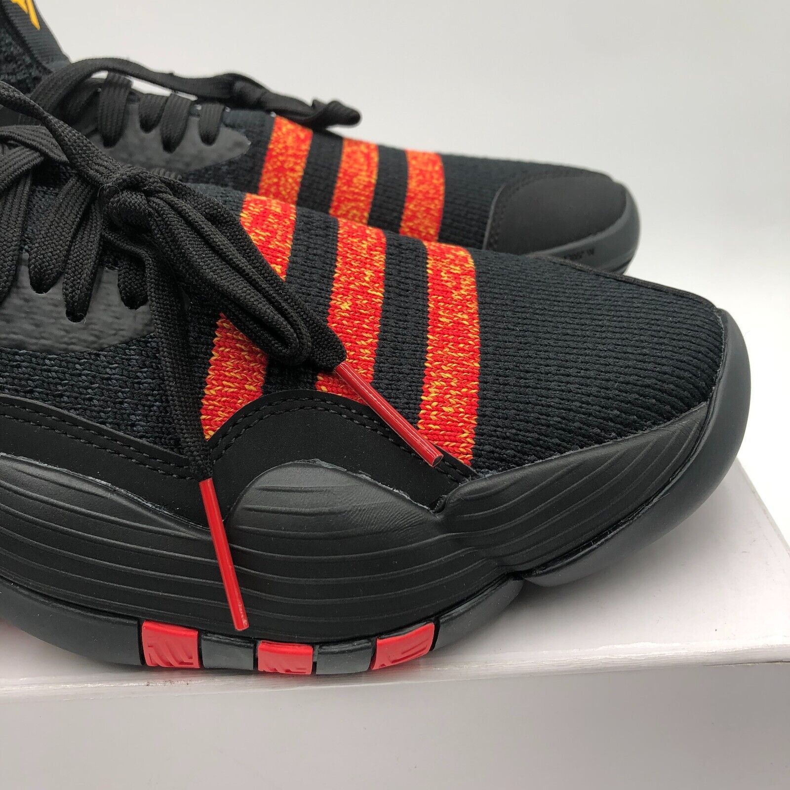 Adidas Adidas Trae Young 2 Men's Size 9.5 Hawks Black Red Size US 9.5 / EU 42-43 - 13 Thumbnail